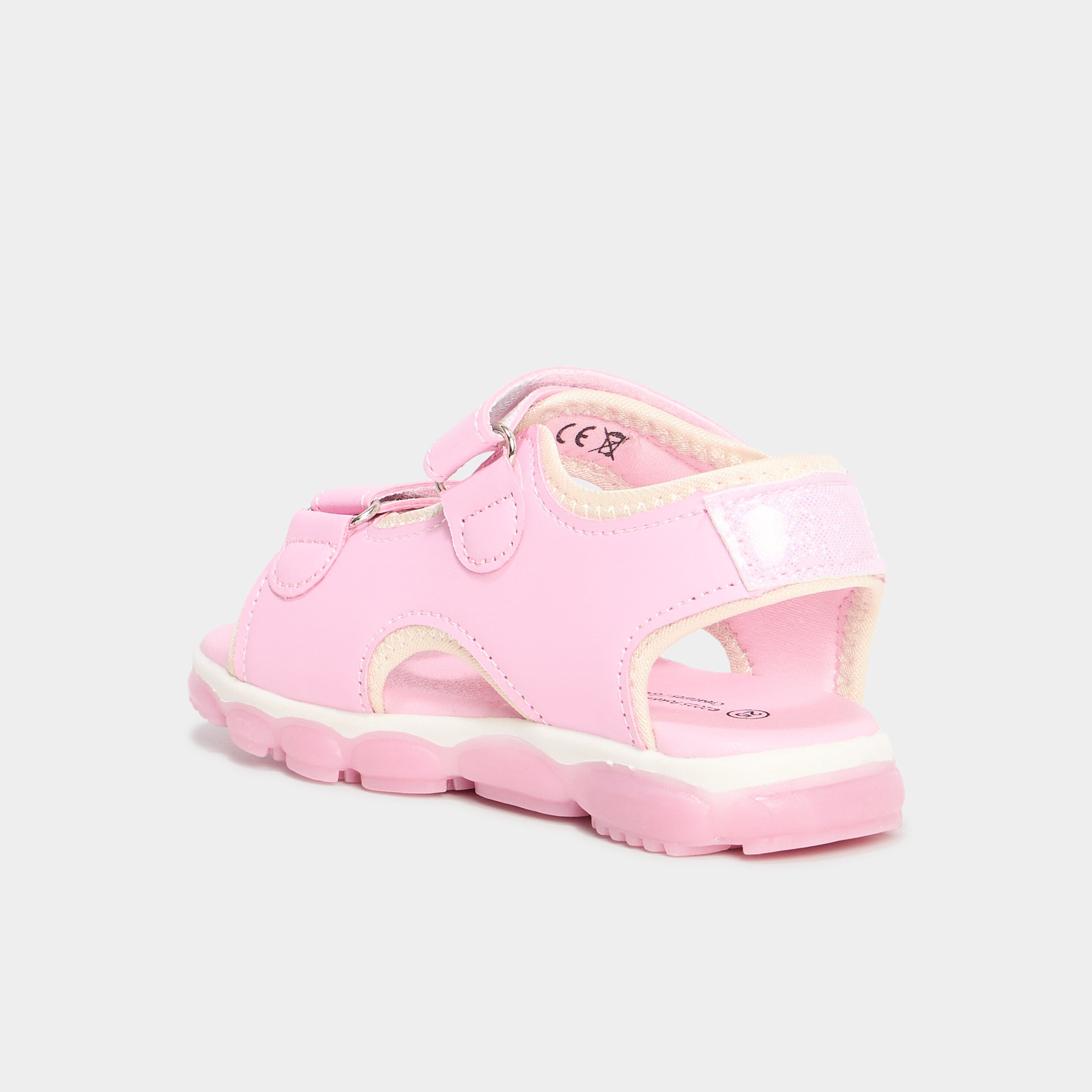 Sandales semelles lumineuses Pok&eacute;mon rose fille