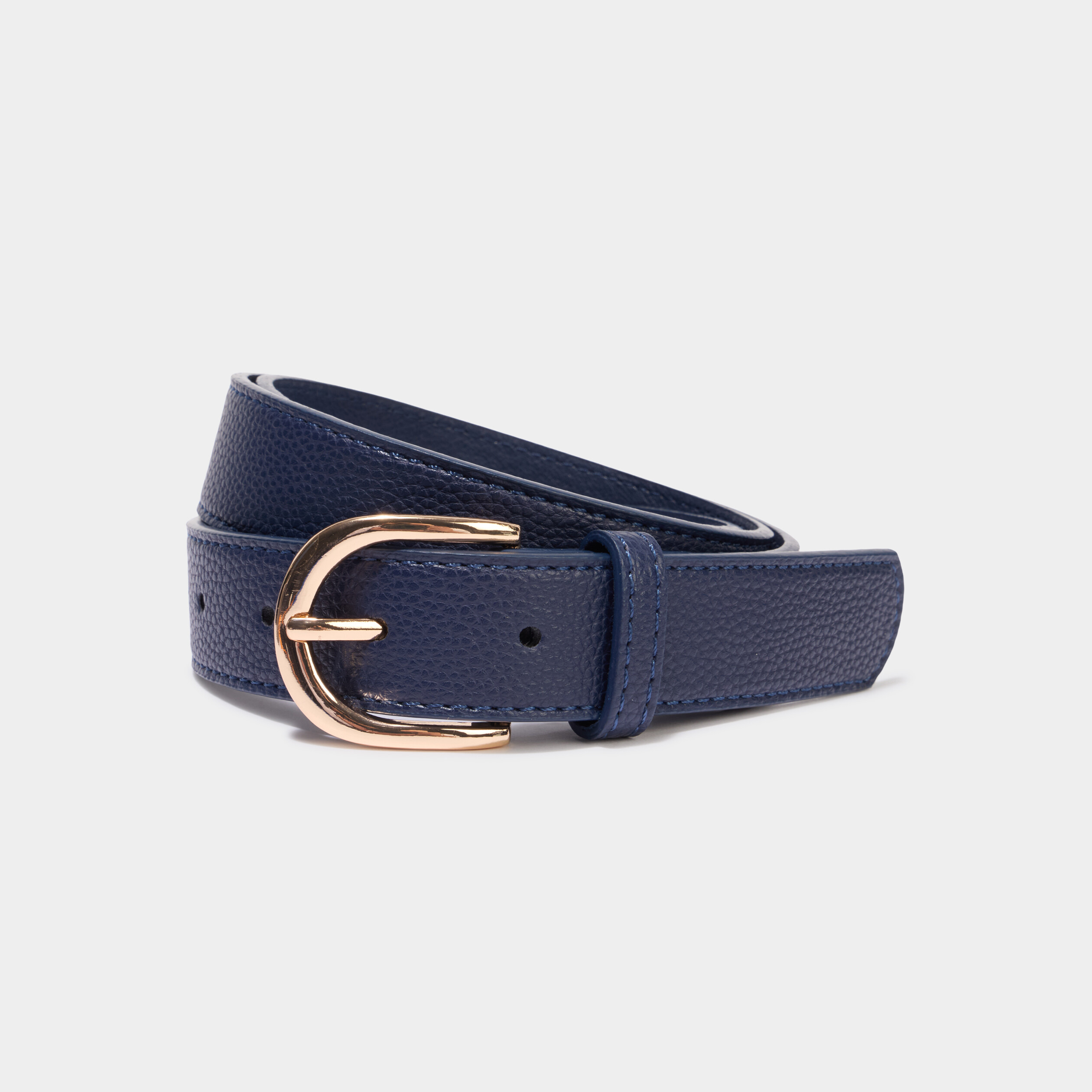 Ceinture bleu marine femme