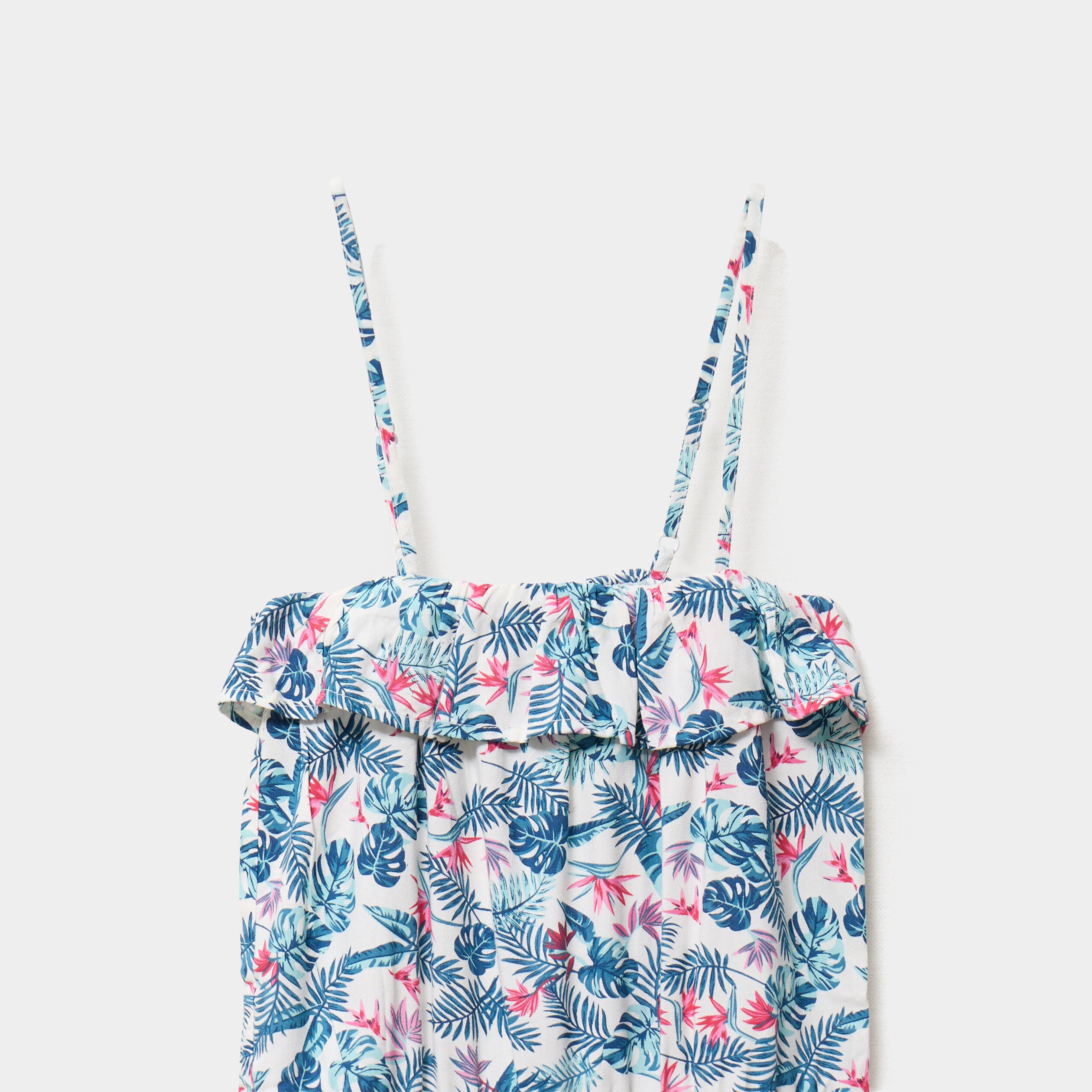 robe de plage a bretelles blanc fille Robe de plage à bretelles blanc fille