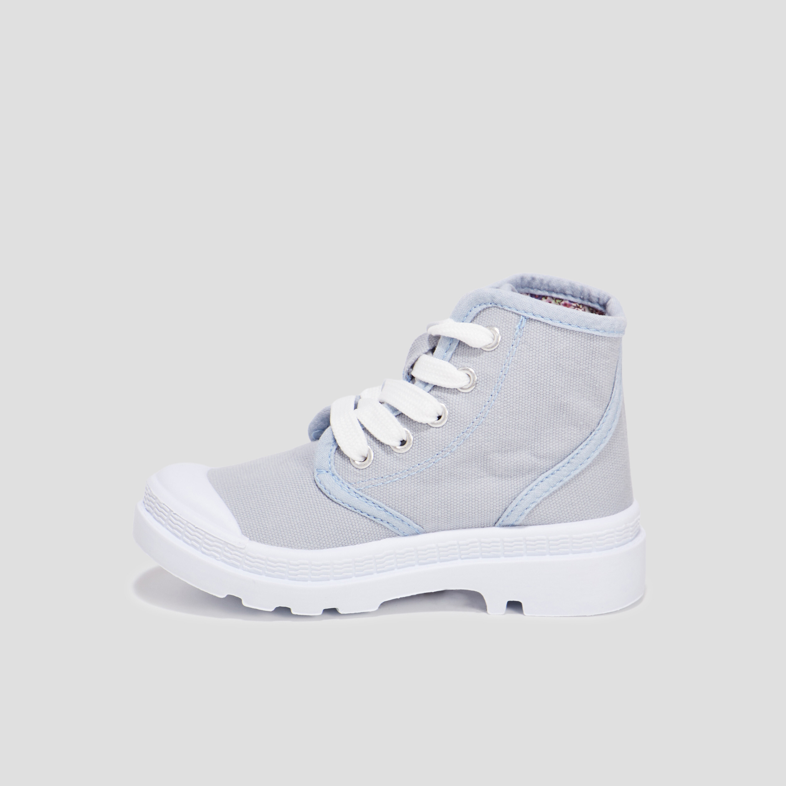 Basket toile fille sans lacet online