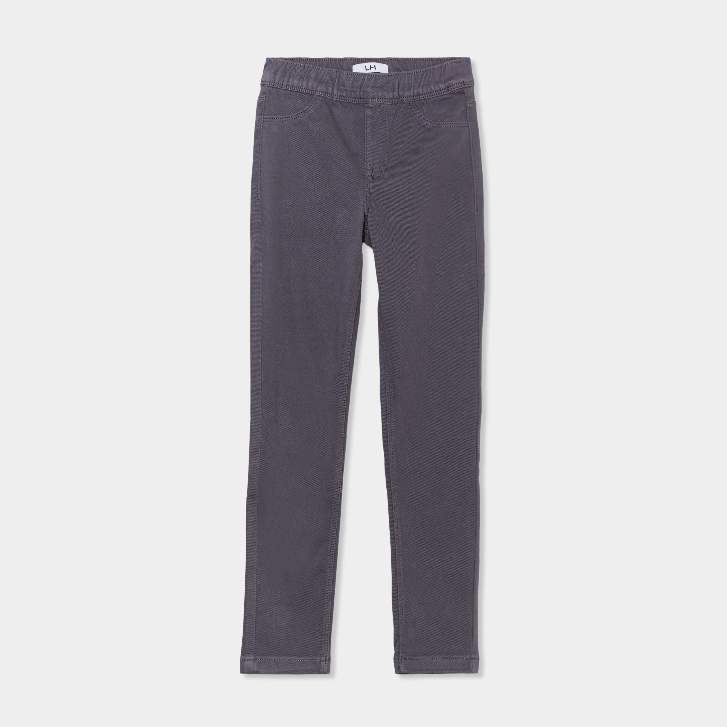 Tregging taille standard gris foncé fille