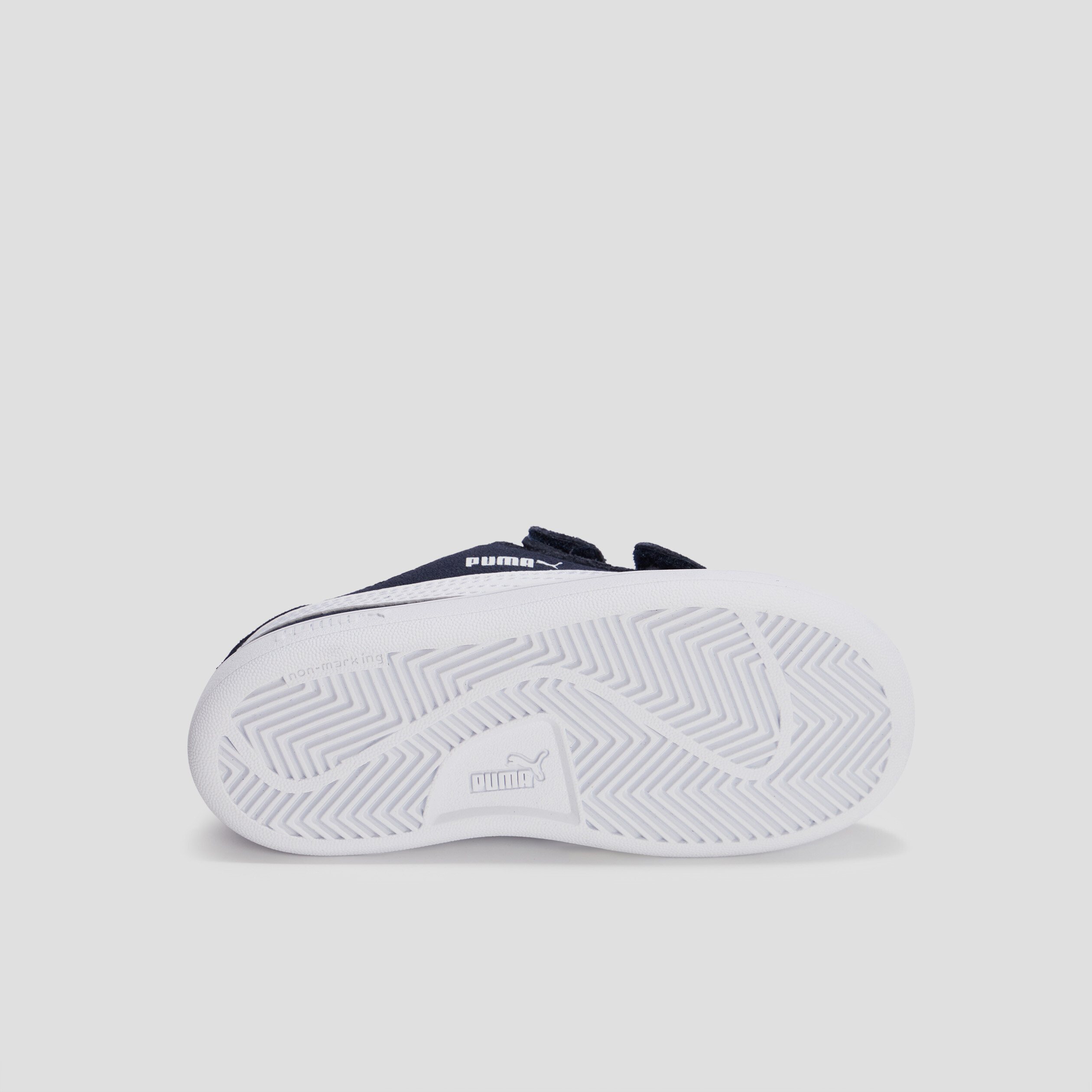 Tennis à scratchs Smash V2 SD Puma bleu marine garçon