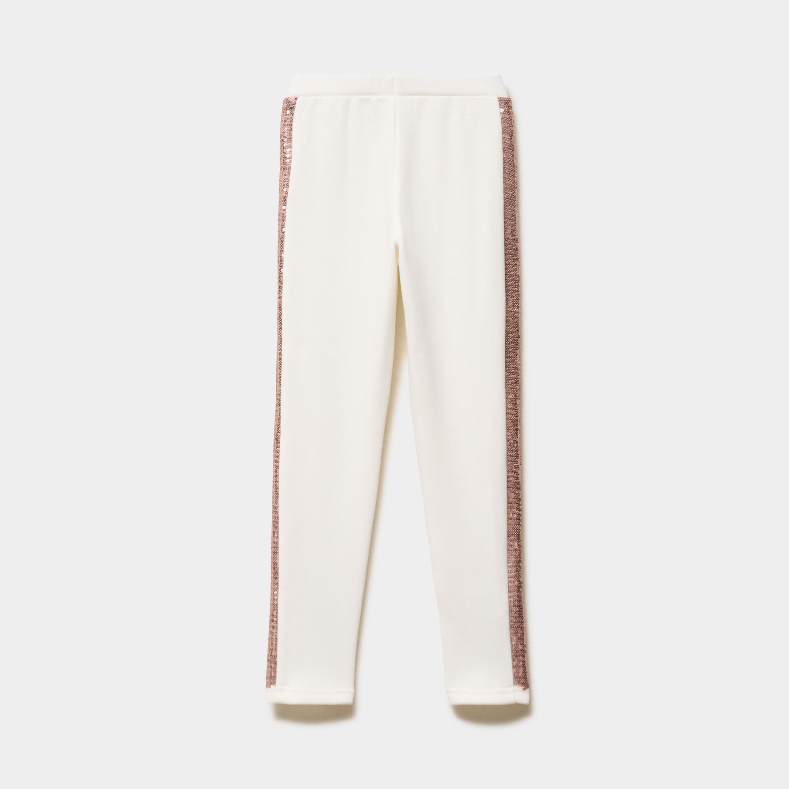 Legging &agrave; sequins Cinnamoroll blanc fille