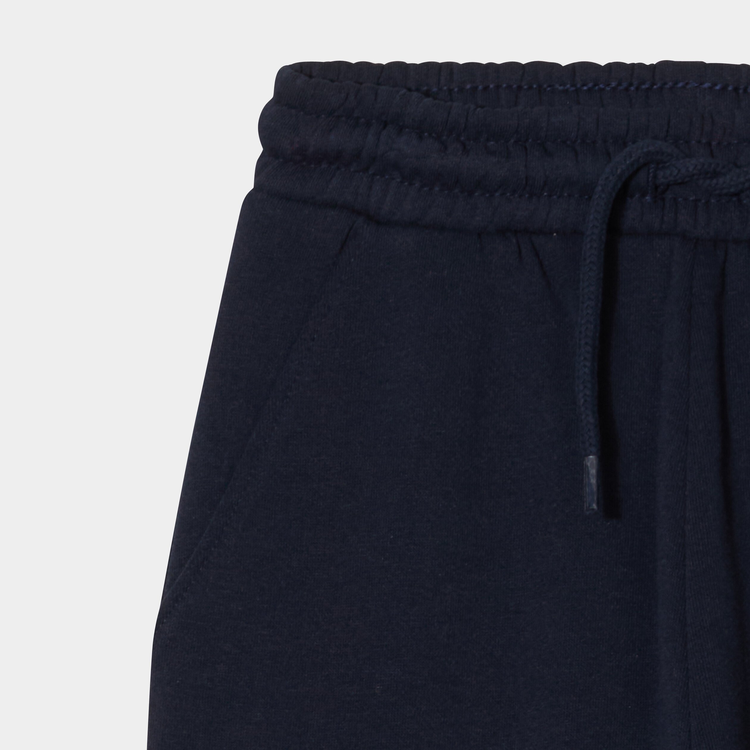 pantalon de jogging molleton bleu marine fille Pantalon de jogging molleton bleu marine fille