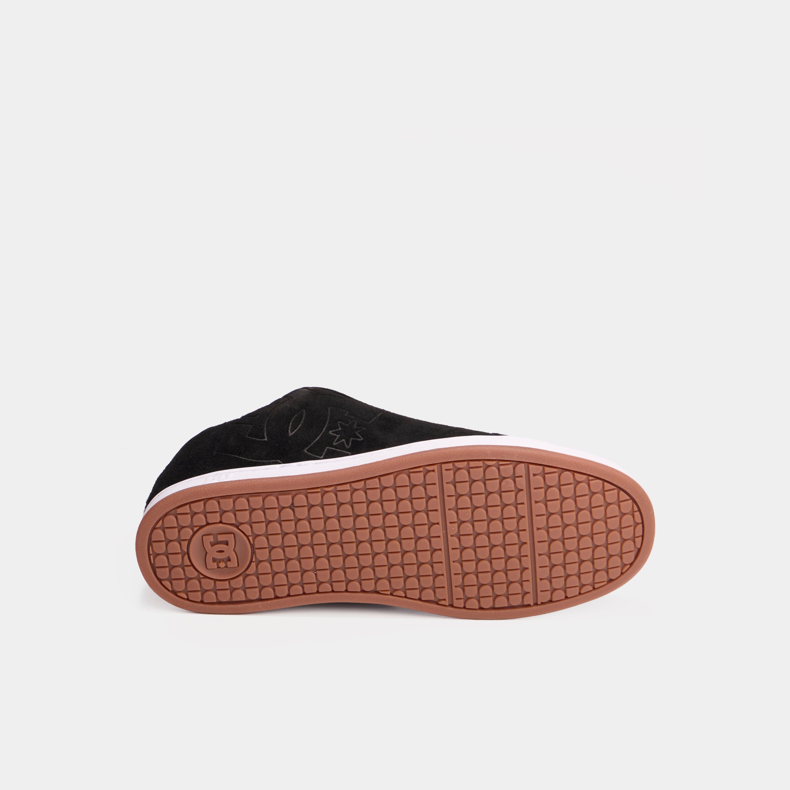 Tennis basses en cuir &agrave; lacets noir homme