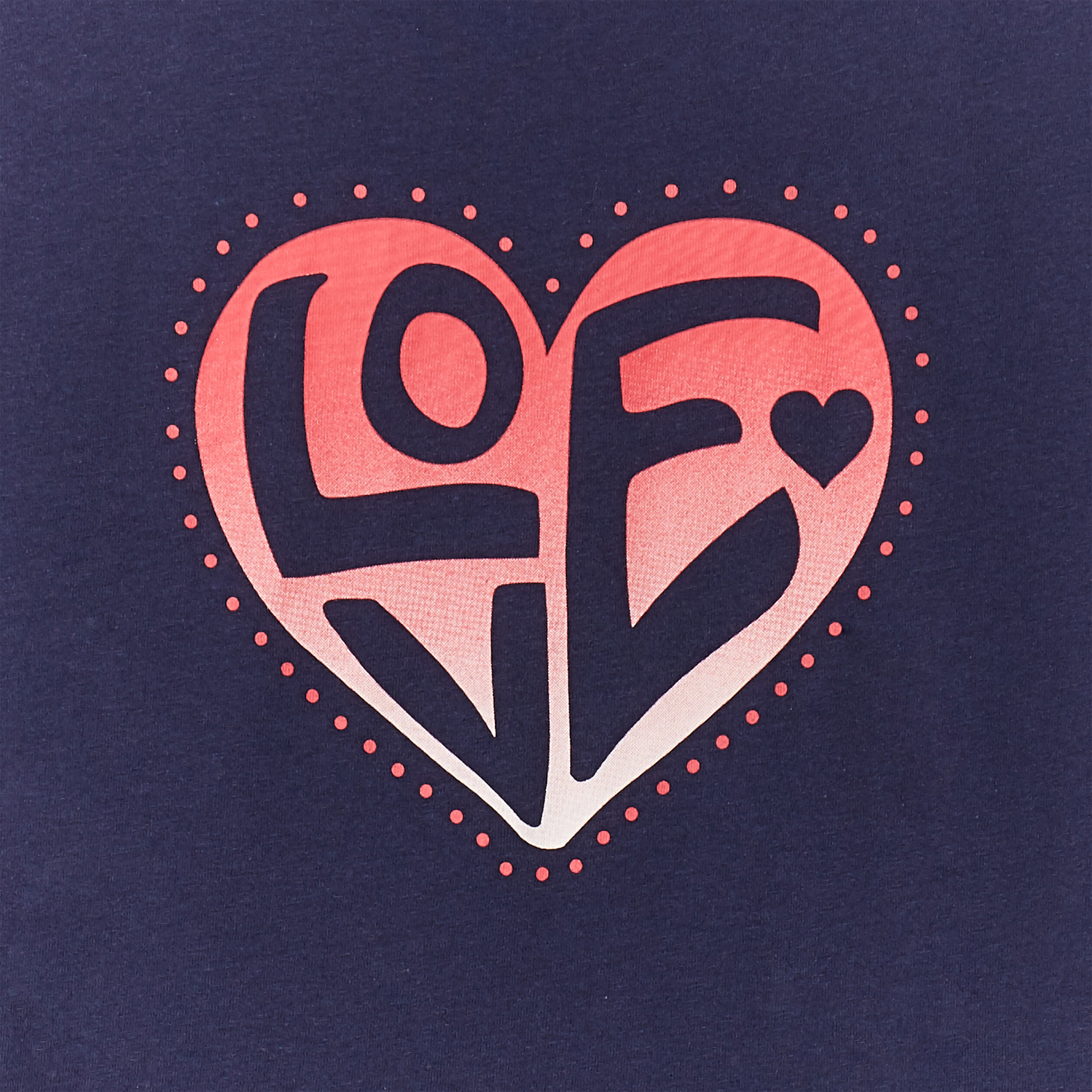 t shirt droit a manches longues en coton bleu marine fille T-shirt droit à manches longues en coton bleu marine fille