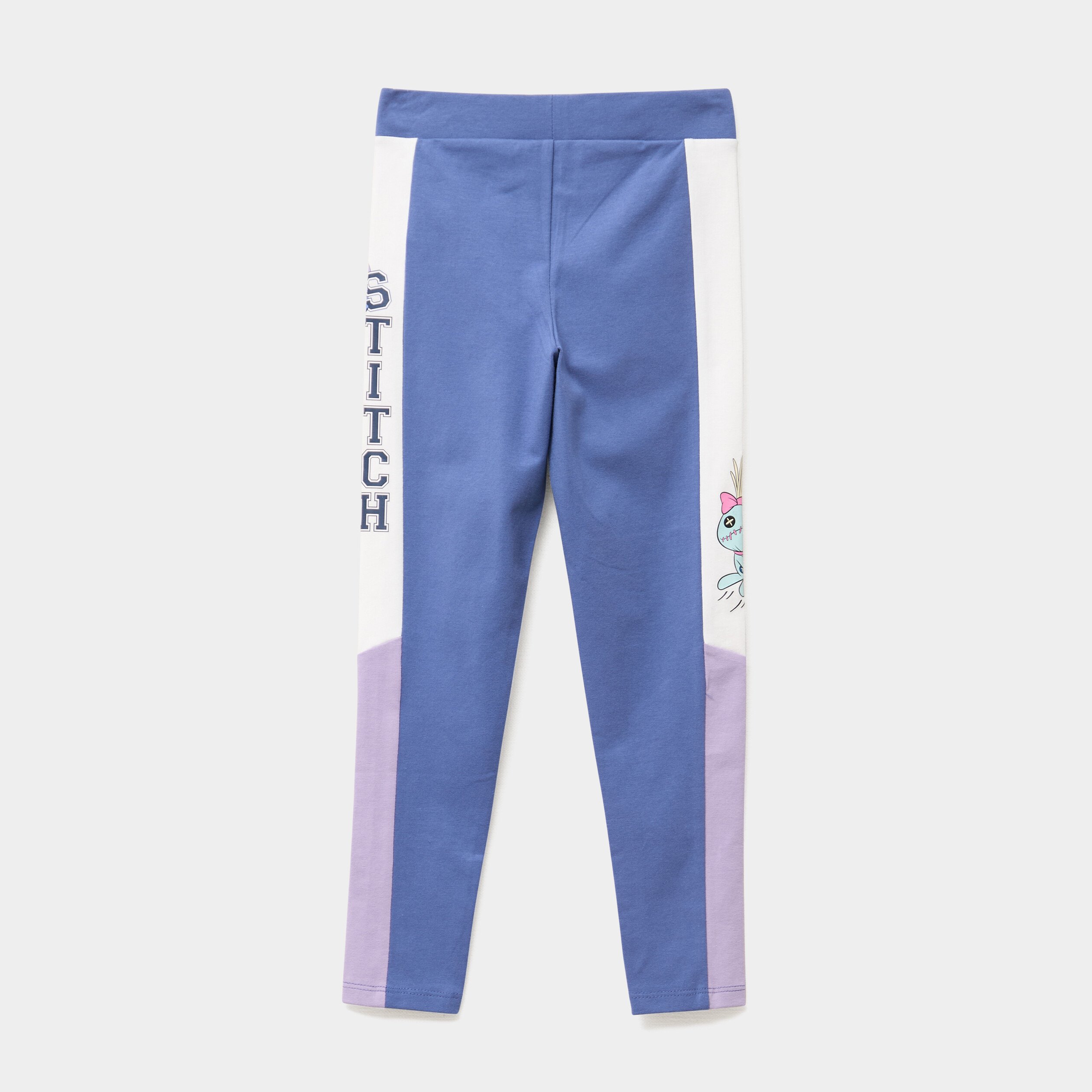 legging coton majoritaire stitch multicolore fille Legging coton majoritaire Stitch multicolore fille