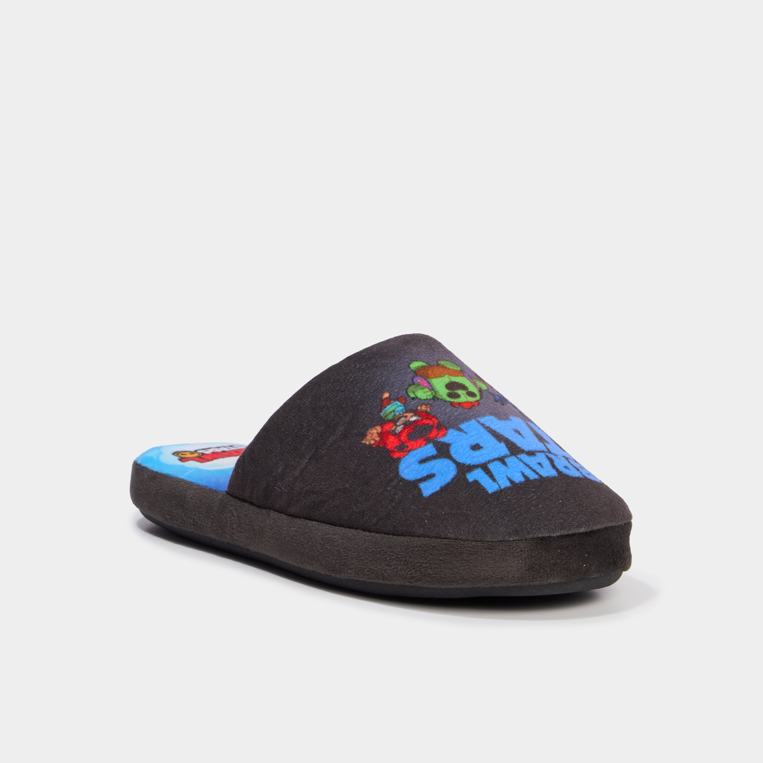 Chaussons mules Brawl Stars bleu gar&ccedil;on