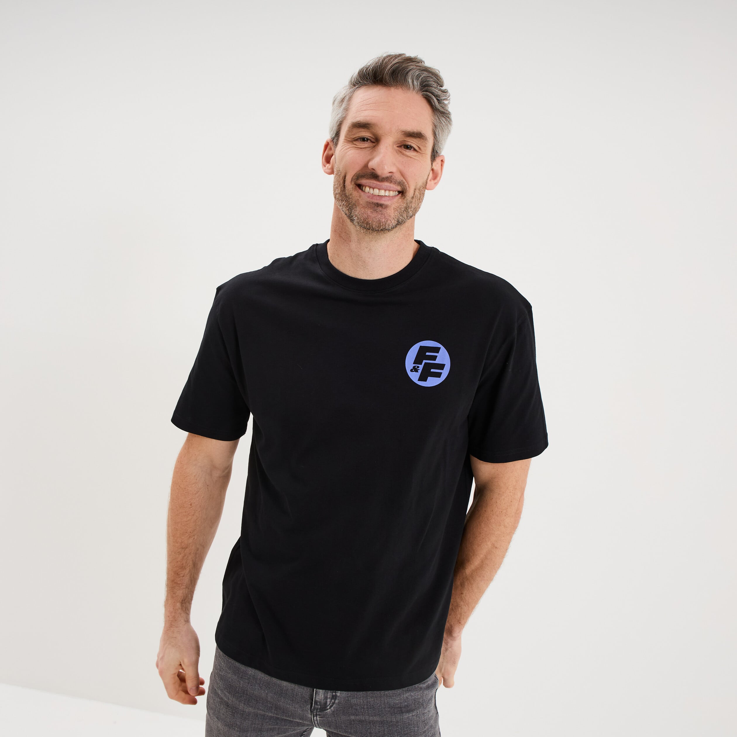 T-shirt coton Fast and Furious noir homme