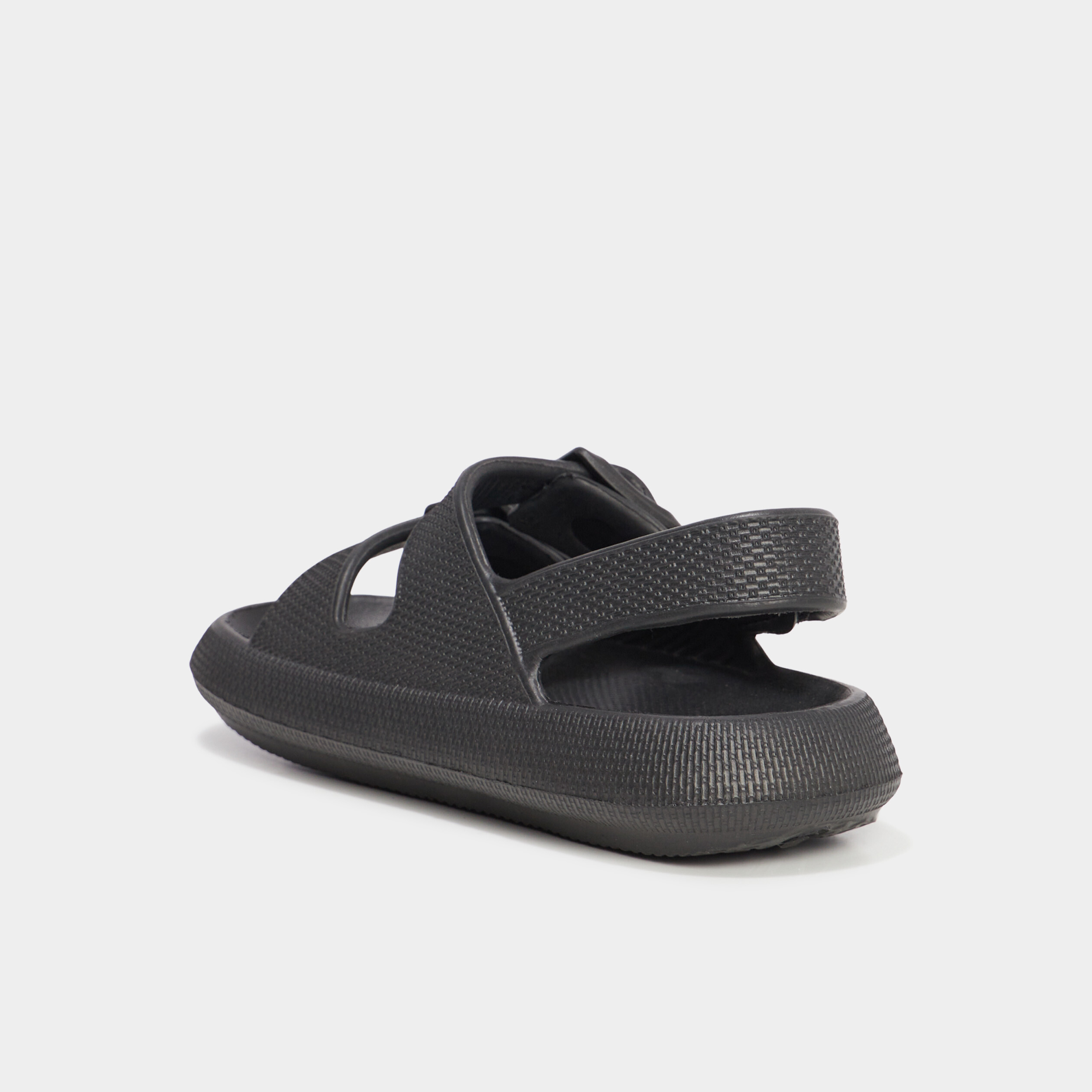 mules de plage avec boucles noir garcon Mules de plage avec boucles noir garçon