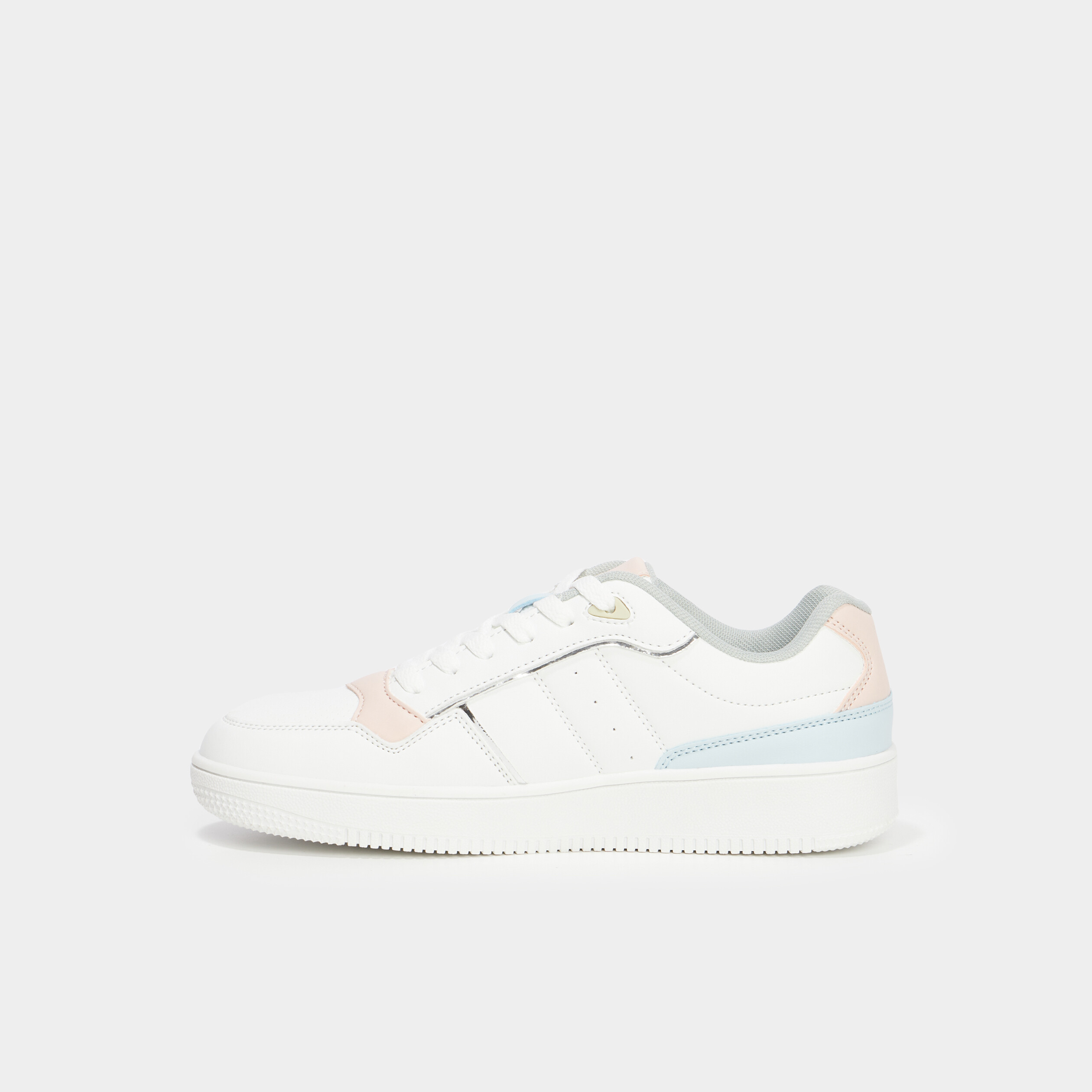 tennis basses semelle epaisse creeks multicolore femme Tennis basses semelle épaisse Creeks multicolore femme