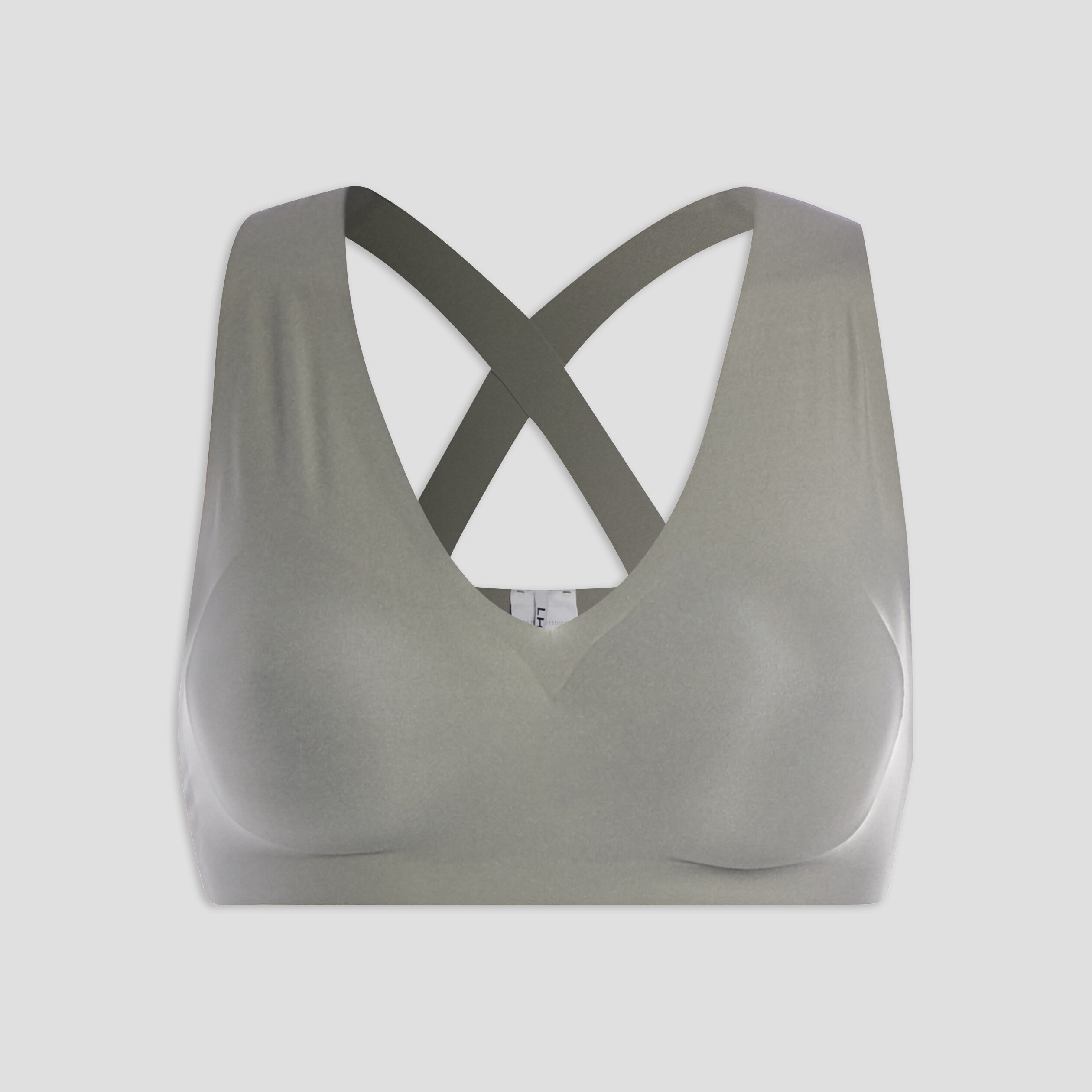 Brassi&egrave;re &agrave; coque amovible vert kaki femme