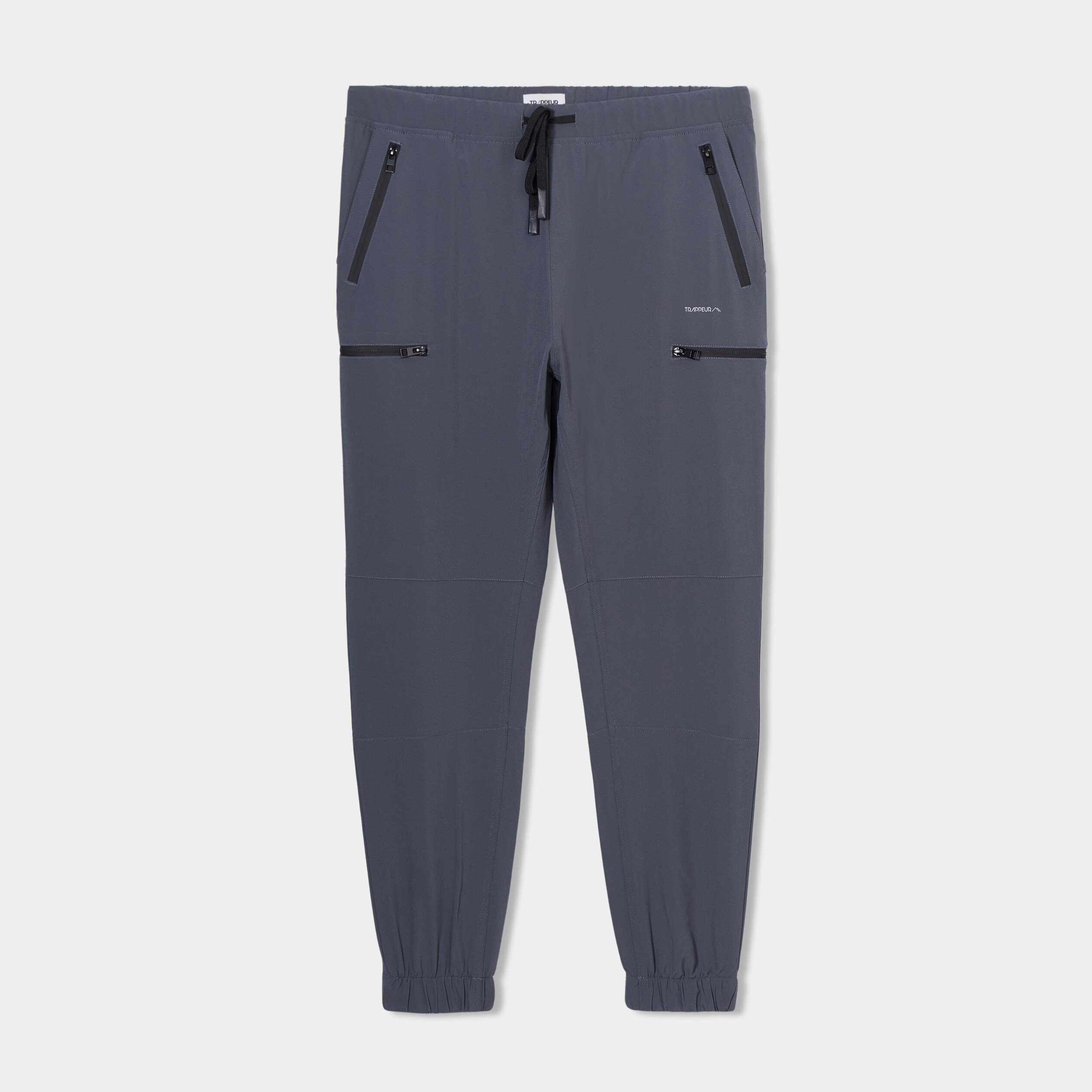 pantalon slim cargo deperlant trappeur gris fonce homme Pantalon slim cargo déperlant Trappeur gris foncé homme