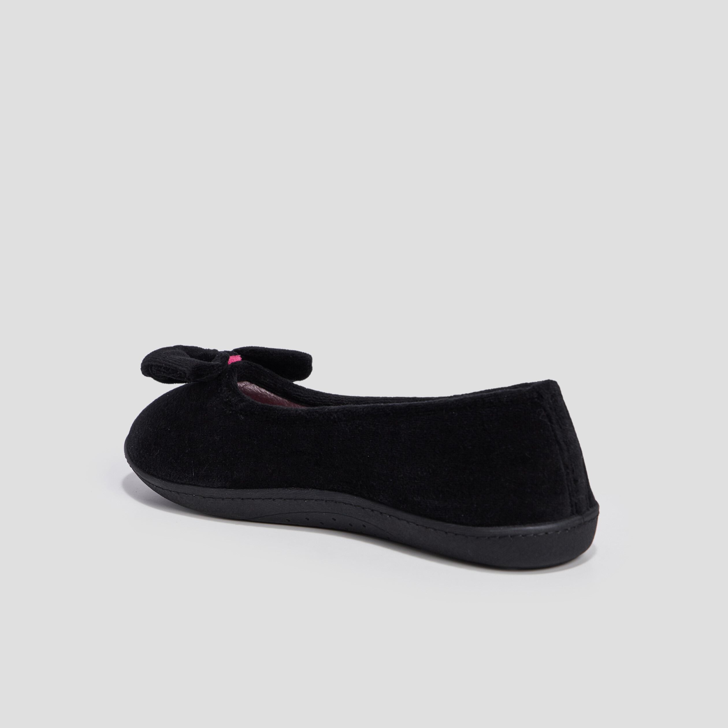 chaussons ballerines isotoner noir femme Chaussons ballerines Isotoner noir femme
