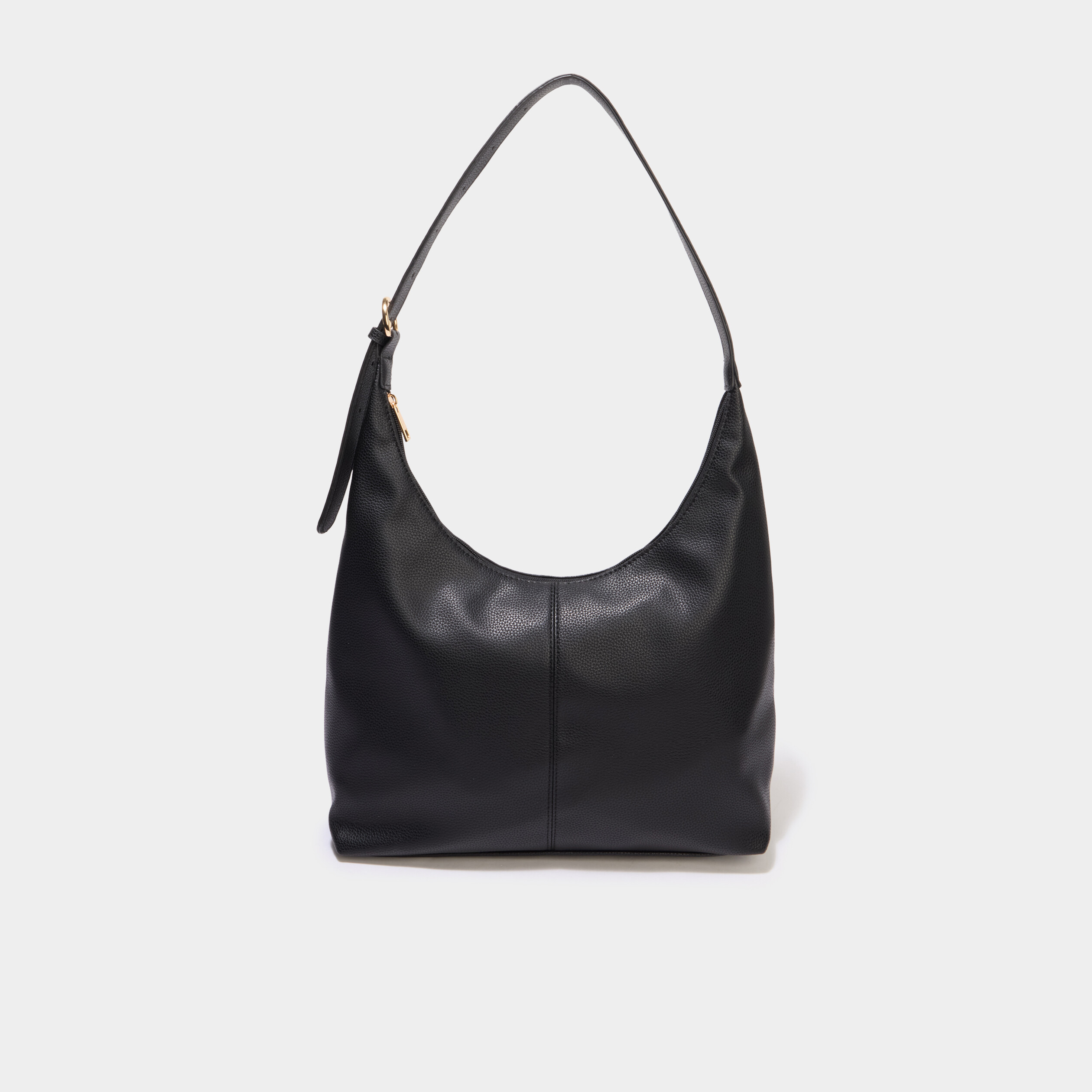 Sac port&eacute;-&eacute;paule anse r&eacute;glable noir femme