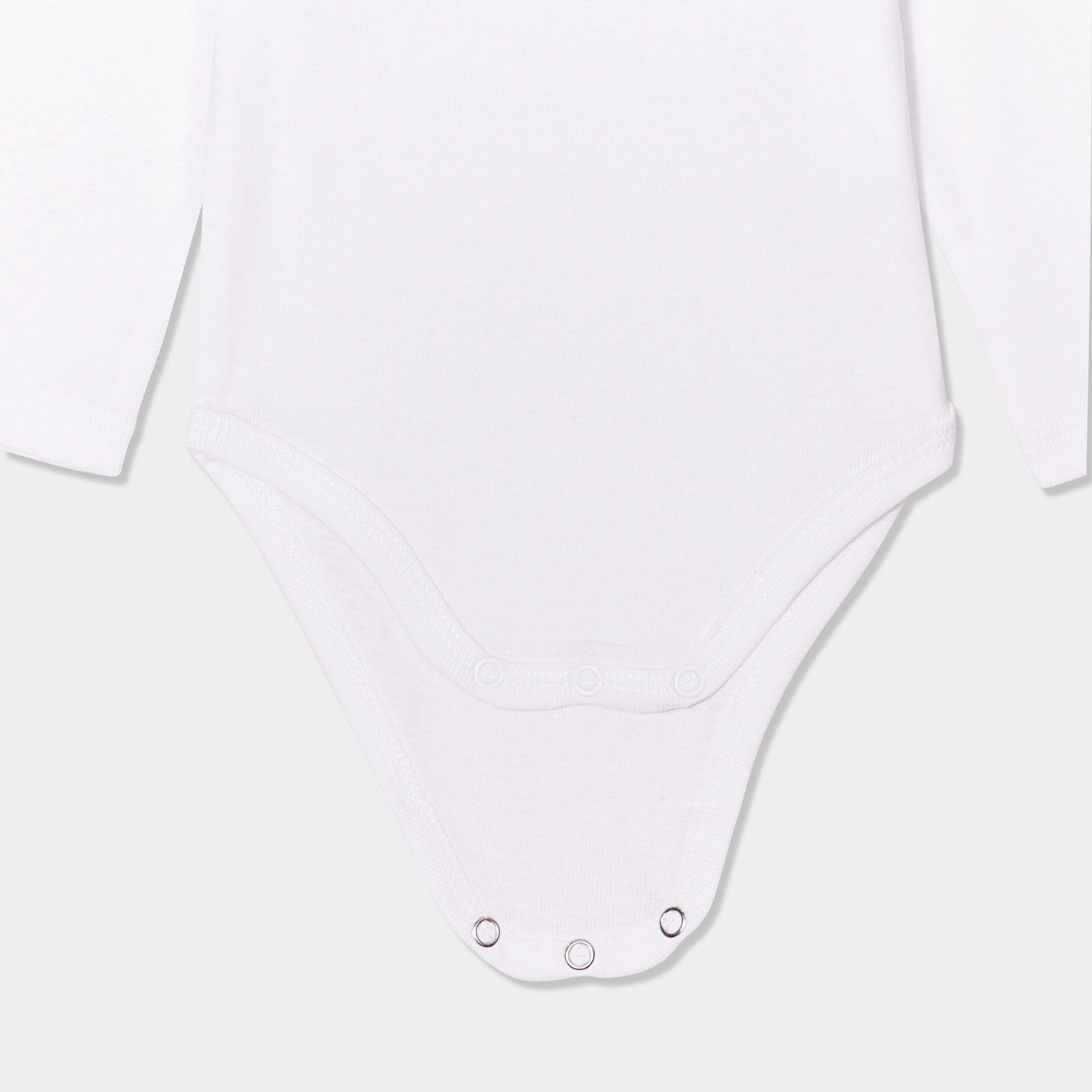 lot 5 bodies us manches longues coton blanc bebe Lot 5 bodies US manches longues coton blanc bébé