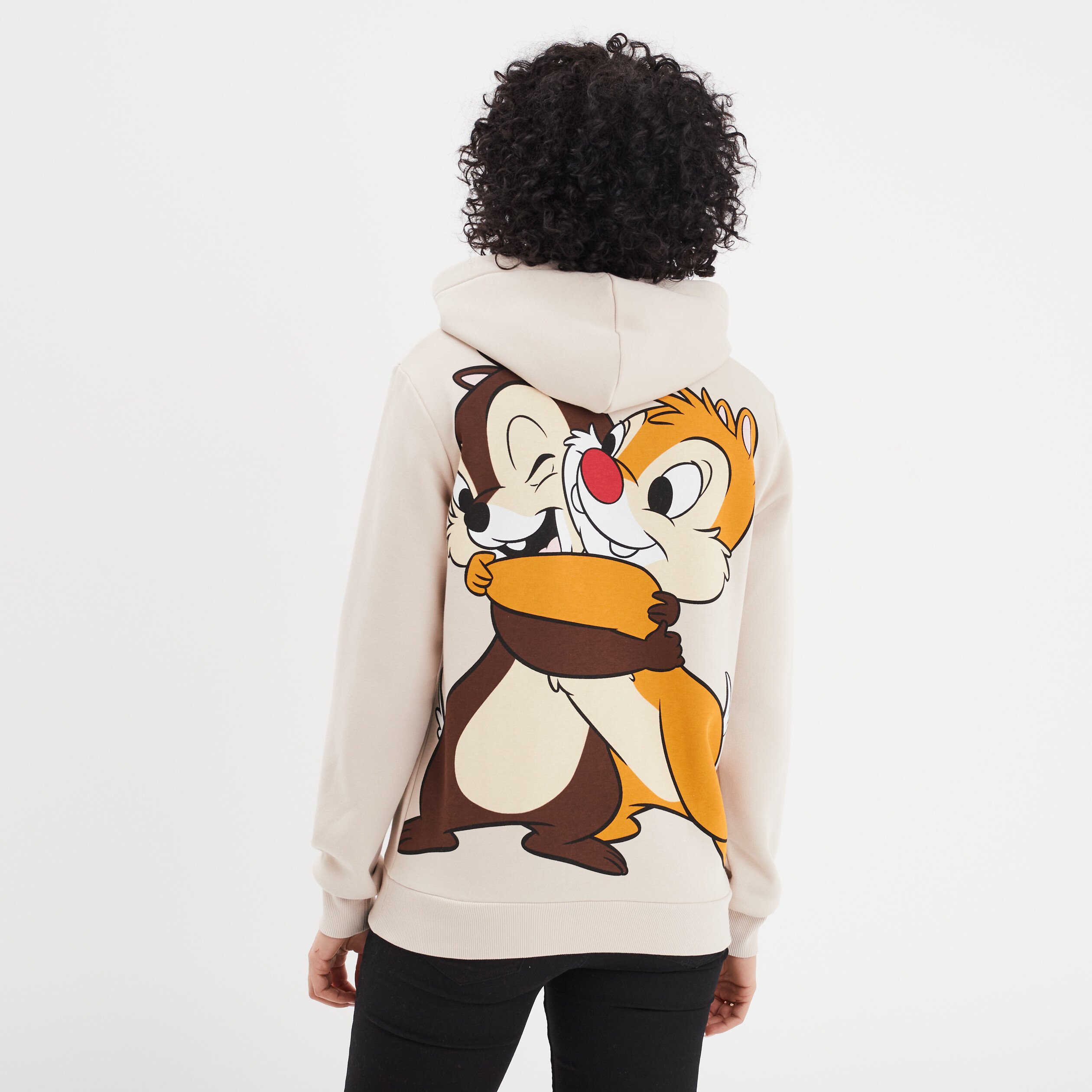 sweat a capuche hoodie tic et tac sable femme Sweat à capuche hoodie Tic et Tac sable femme