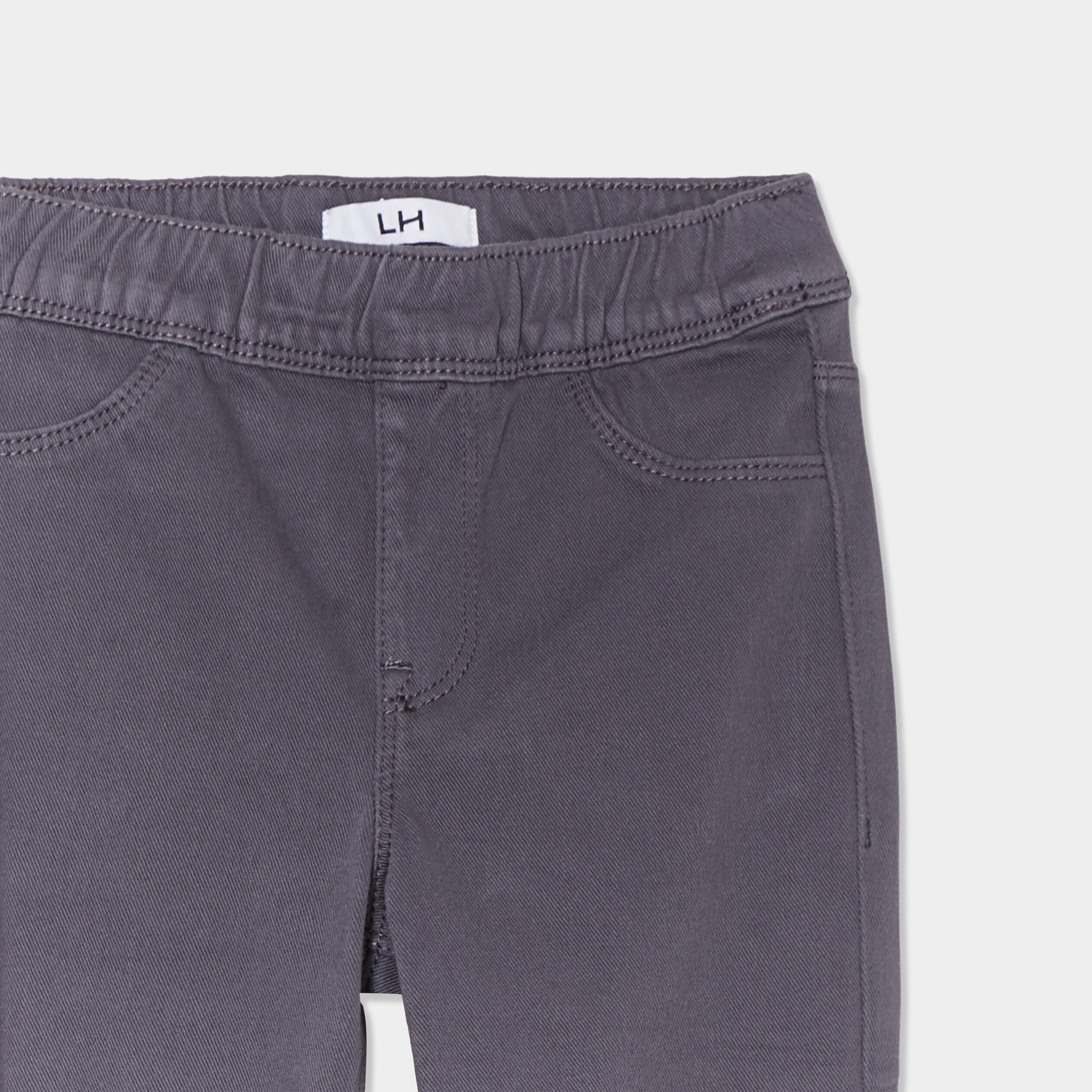 Tregging taille standard gris foncé fille