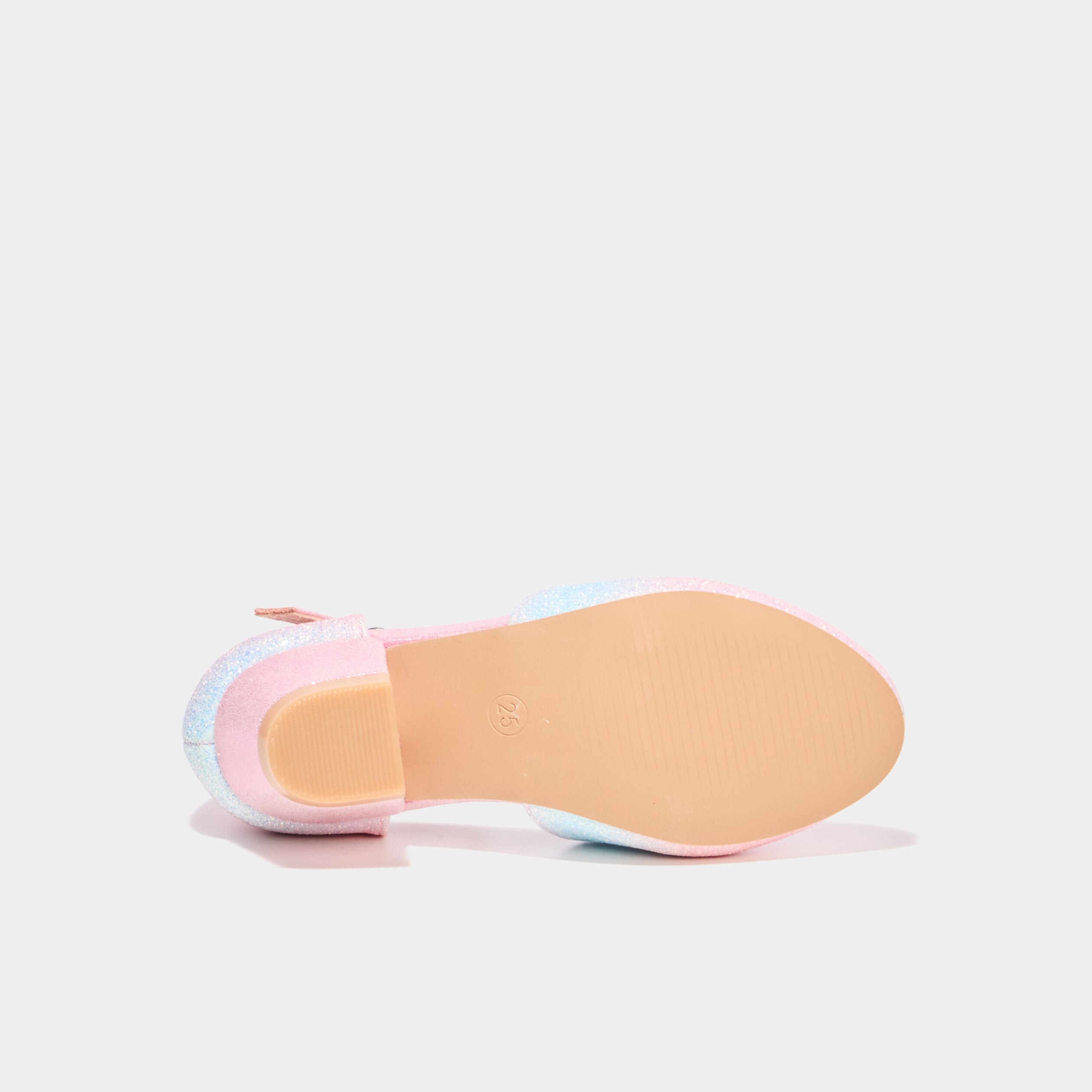 Babies c&eacute;r&eacute;monie &agrave; talons paillettes multicolore fille