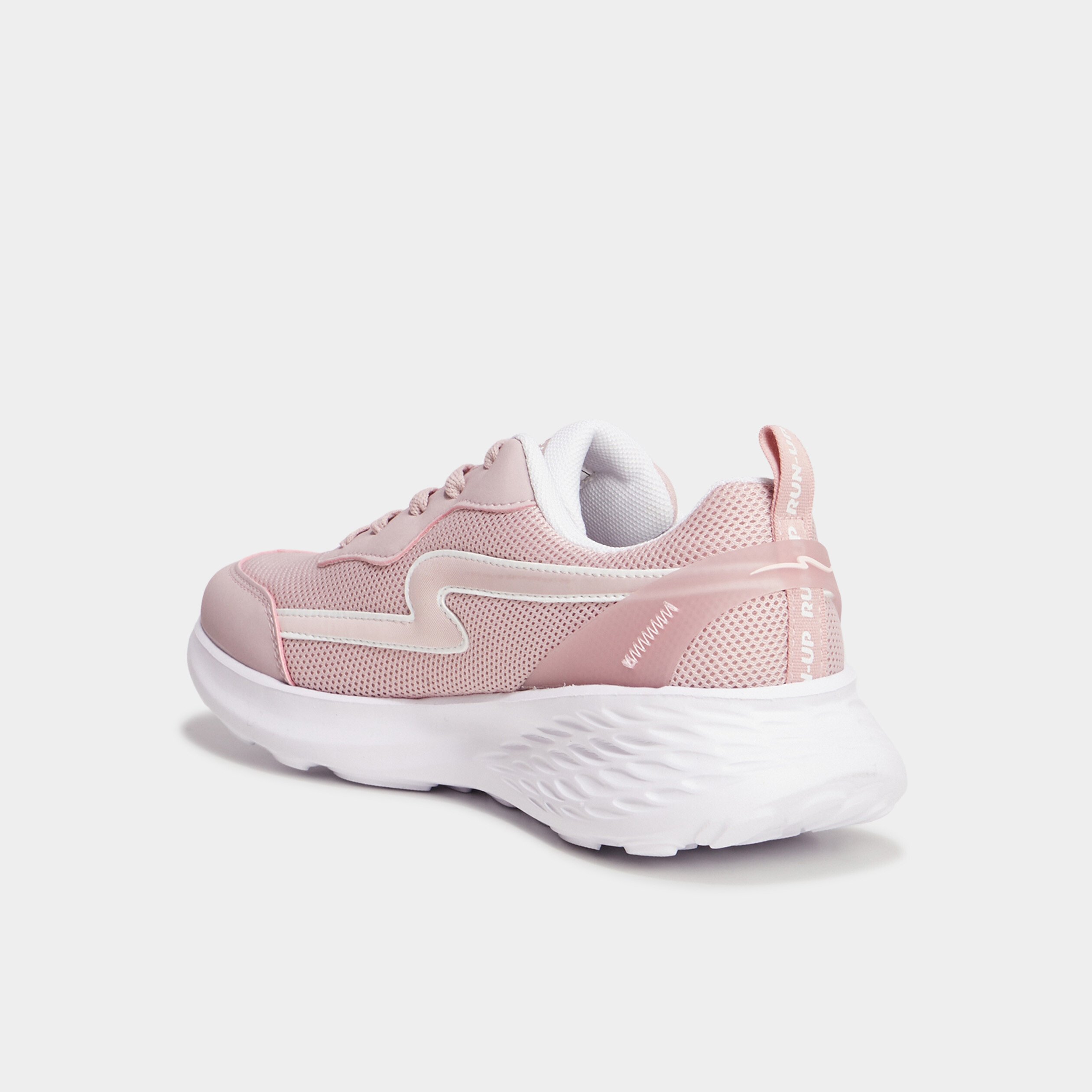baskets running a lacets run up rose femme Baskets running à lacets Run-Up rose femme