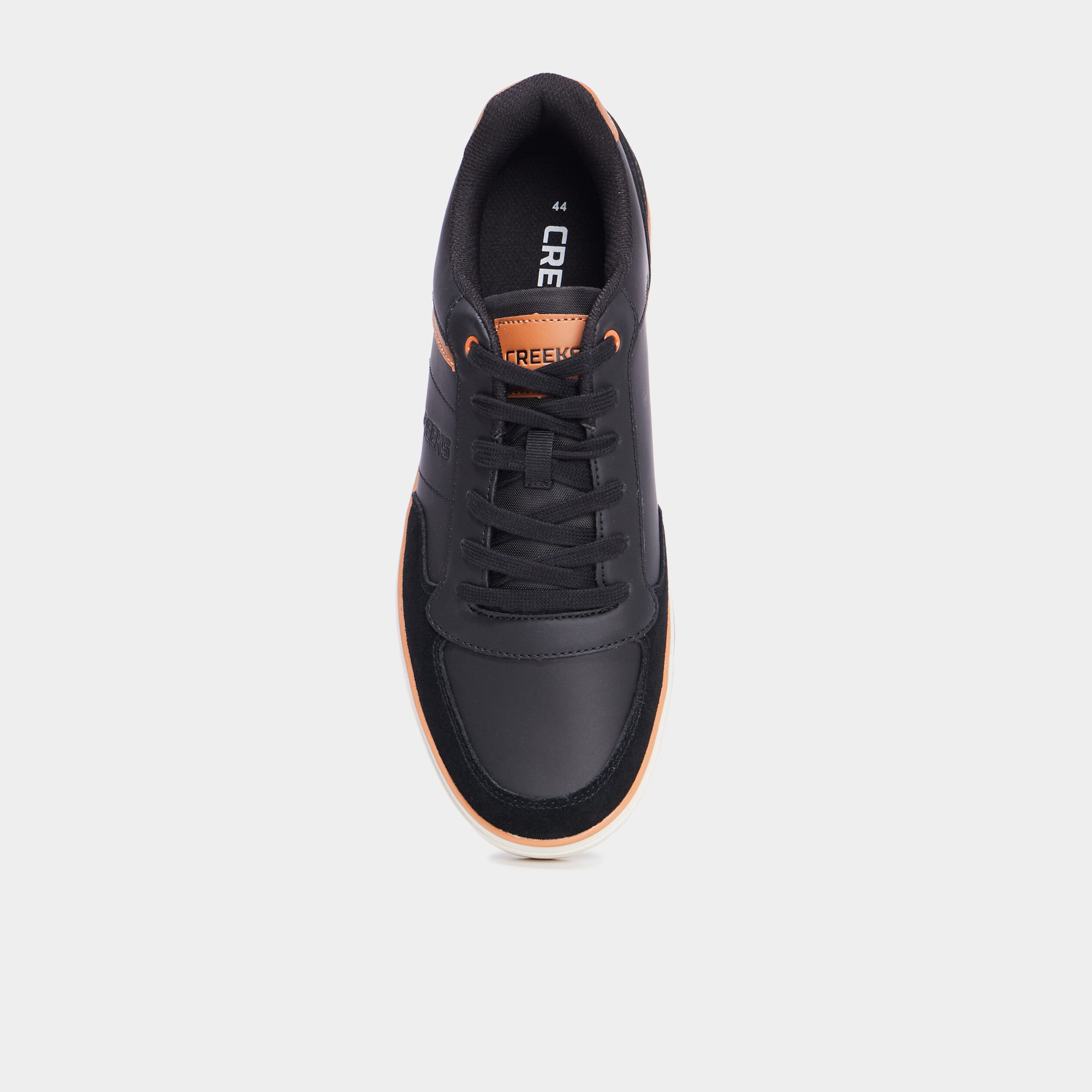 Baskets &agrave; lacets noir homme