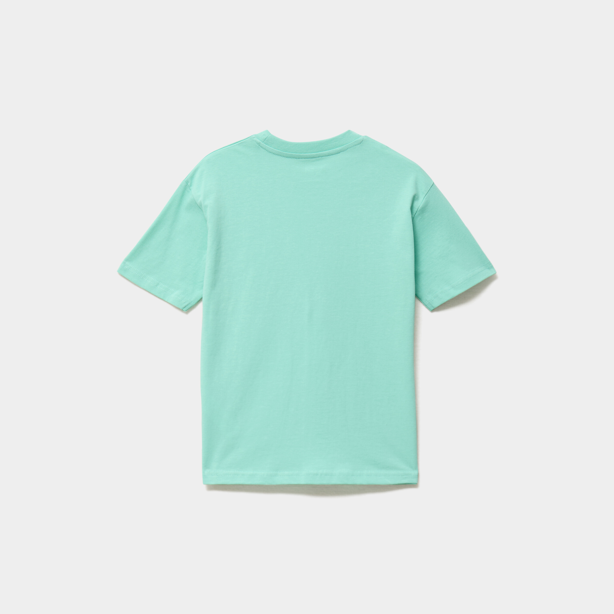 Lot 3 t-shirts manches courtes coton vert clair gar&ccedil;on