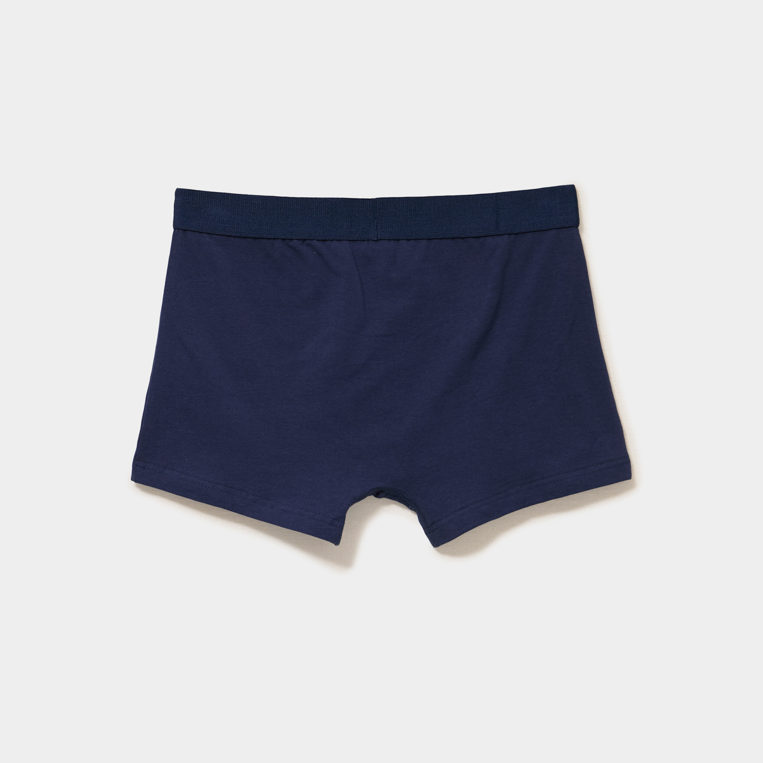 Lot 3 boxers coton stretch bleu marine homme
