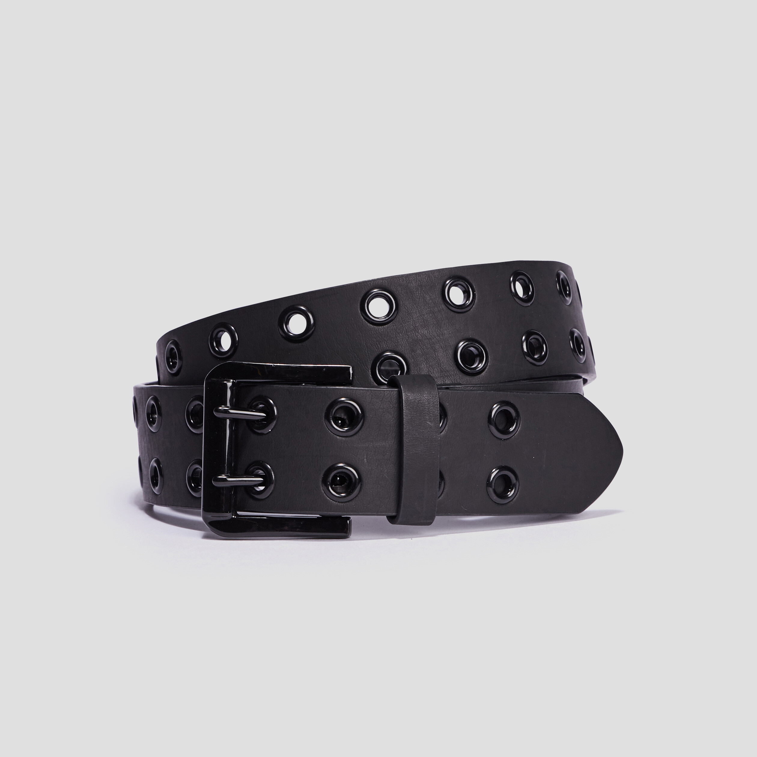 ceinture avec oeillets noir femme Ceinture avec oeillets noir femme