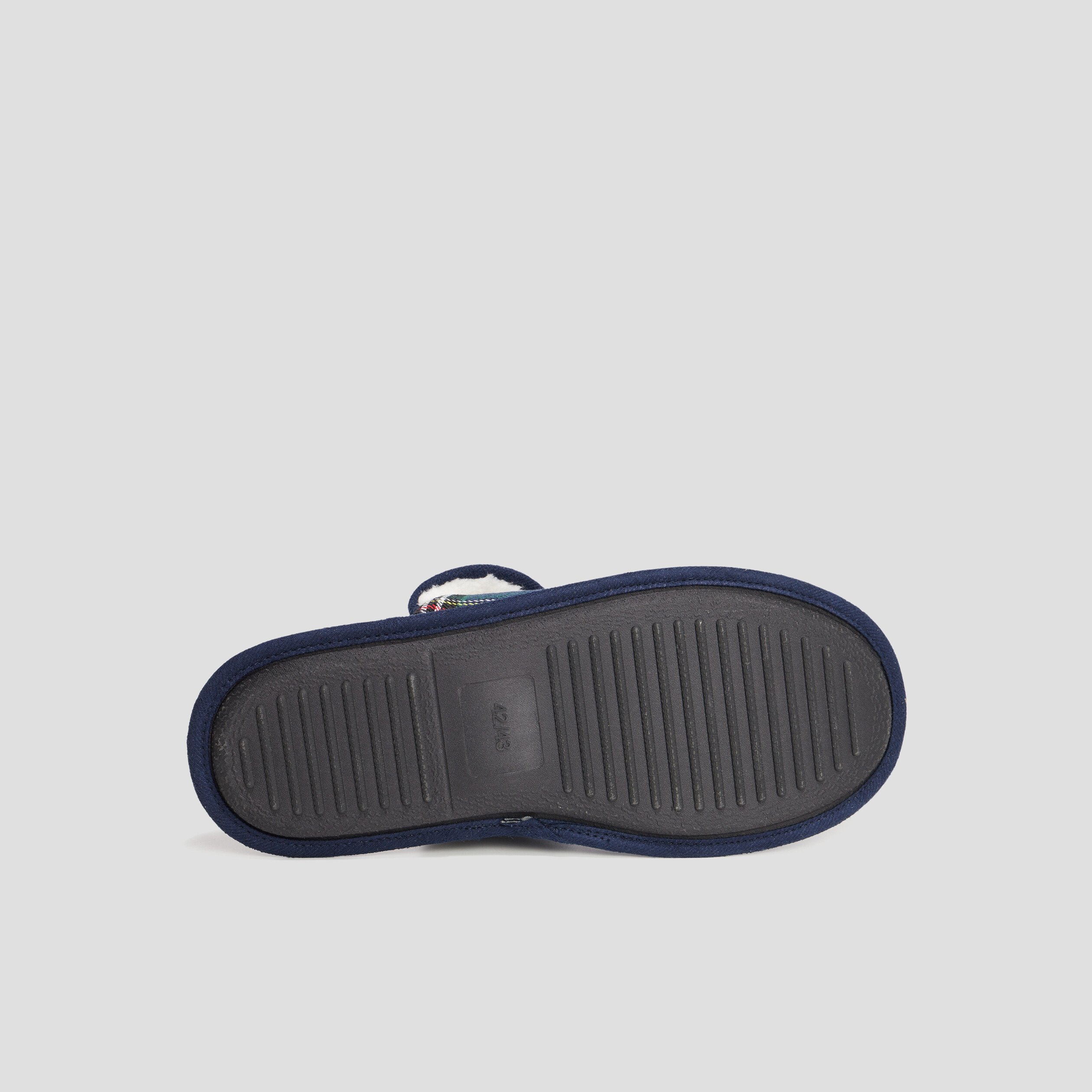 chaussons mules avec revers multicolore homme Chaussons mules avec revers multicolore homme
