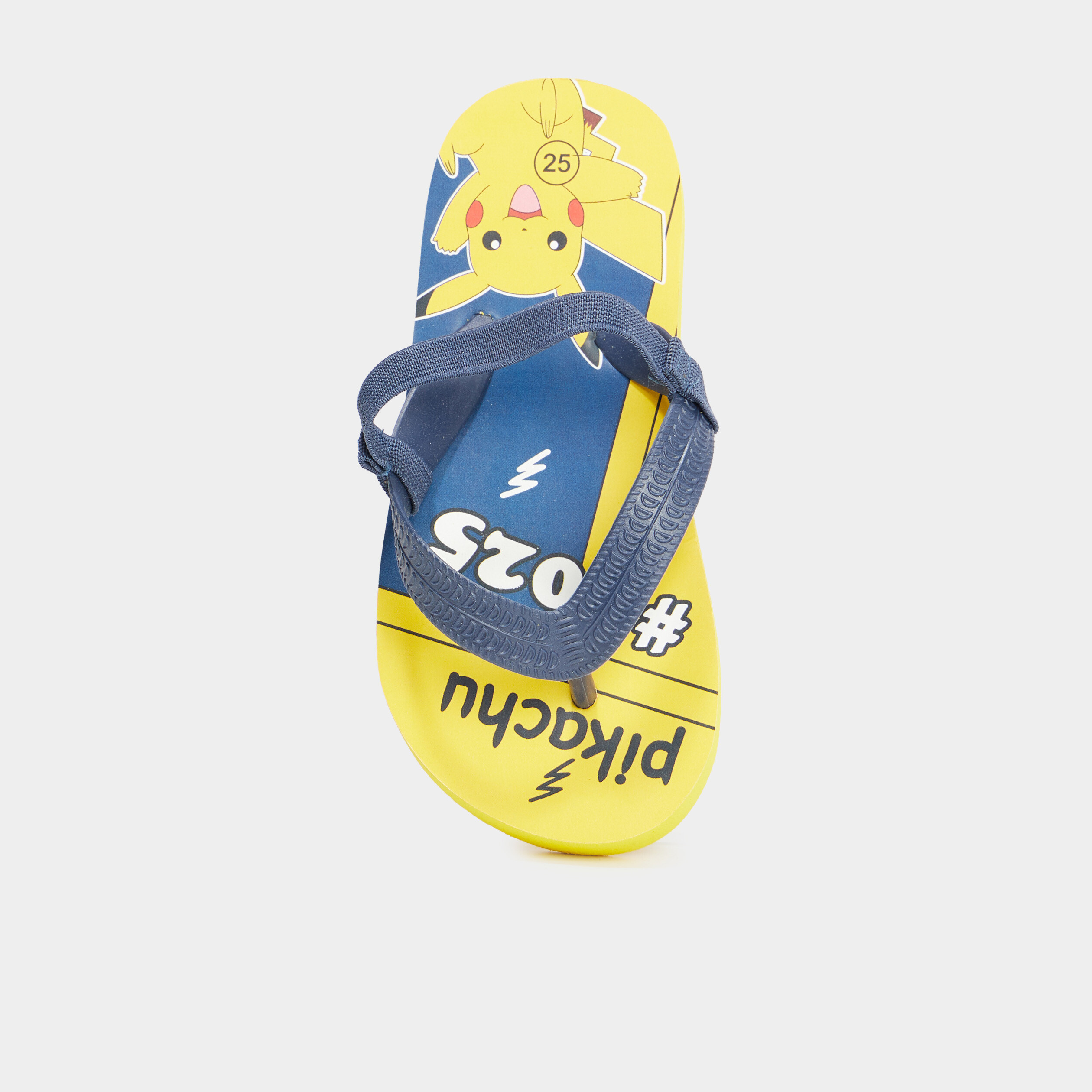 tongs avec brides pokemon pikachu jaune garcon Tongs avec brides Pokémon Pikachu jaune garçon