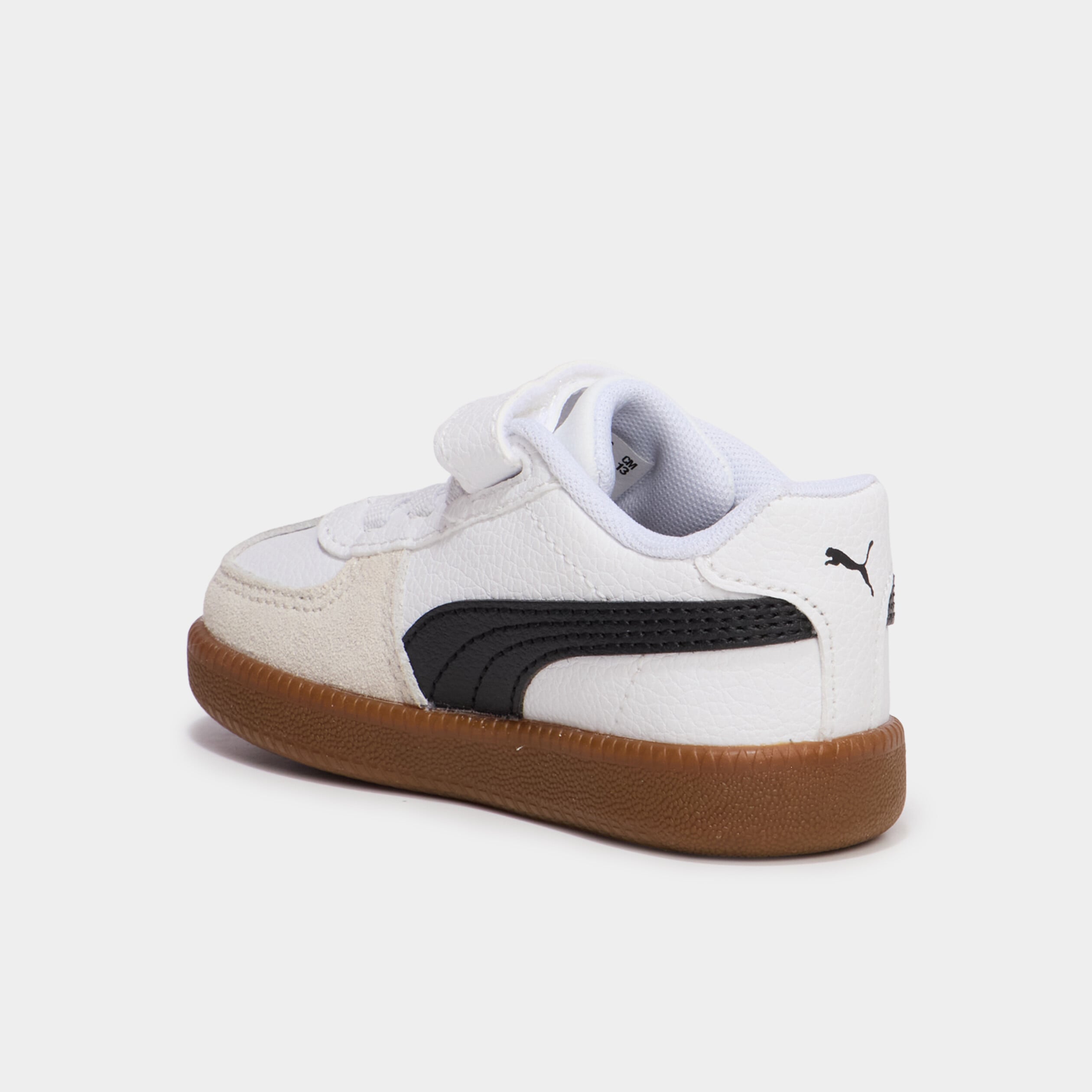 Baskets &agrave; scratchs Puma noir b&eacute;b&eacute; gar&ccedil;on