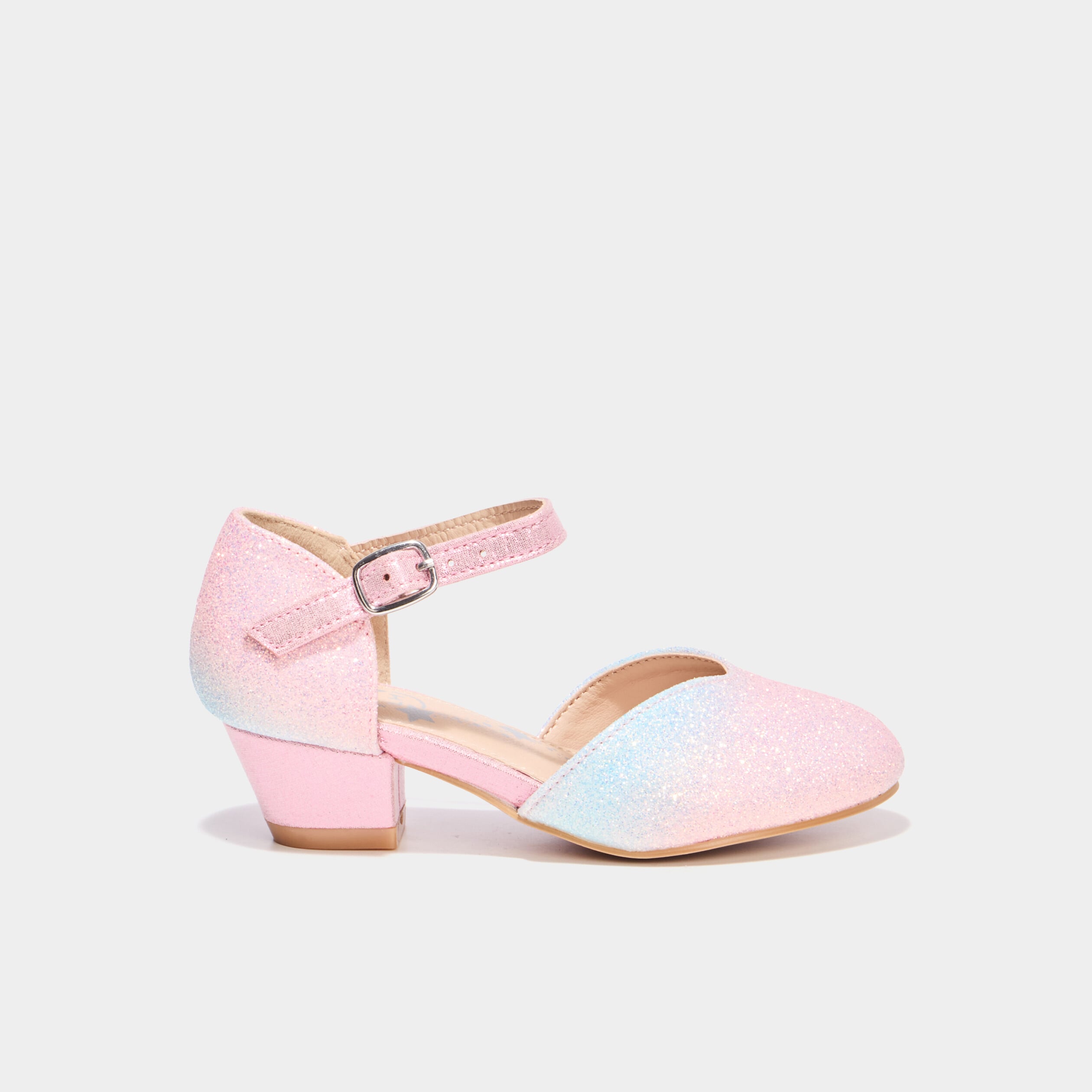 Babies c&eacute;r&eacute;monie &agrave; talons paillettes multicolore fille