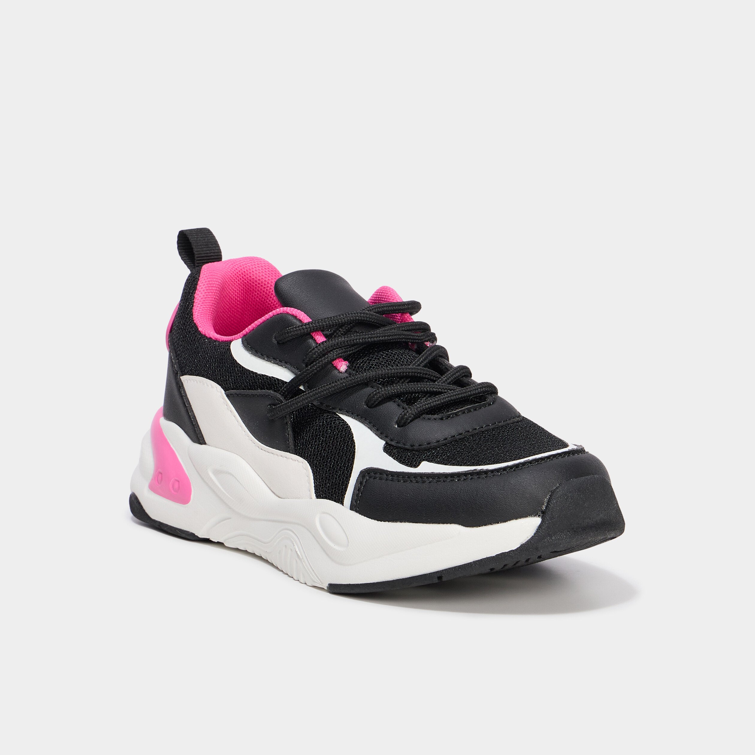 baskets running a lacets liberto noir fille Baskets running à lacets Liberto noir fille