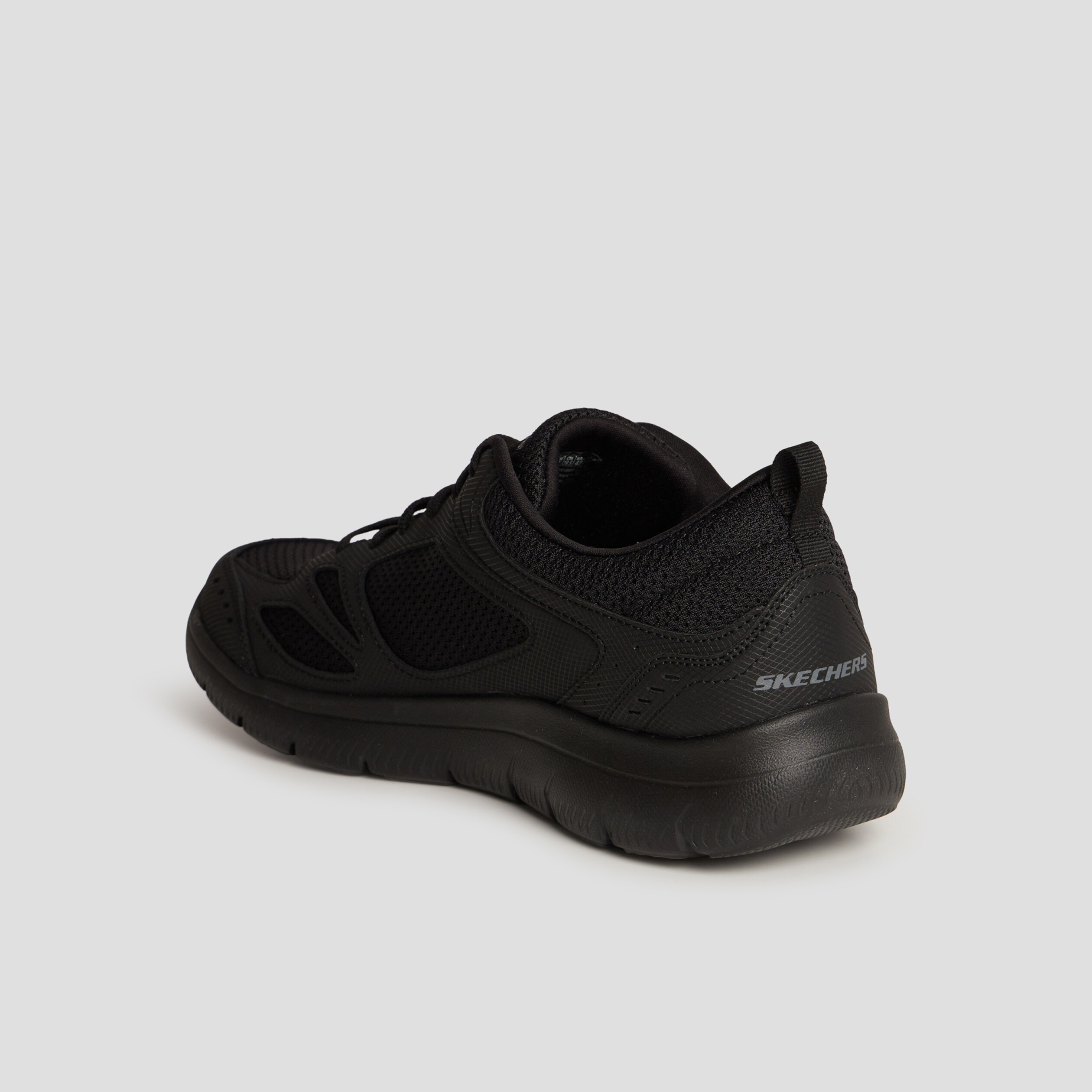 Baskets running mémoire forme Skechers noir femme