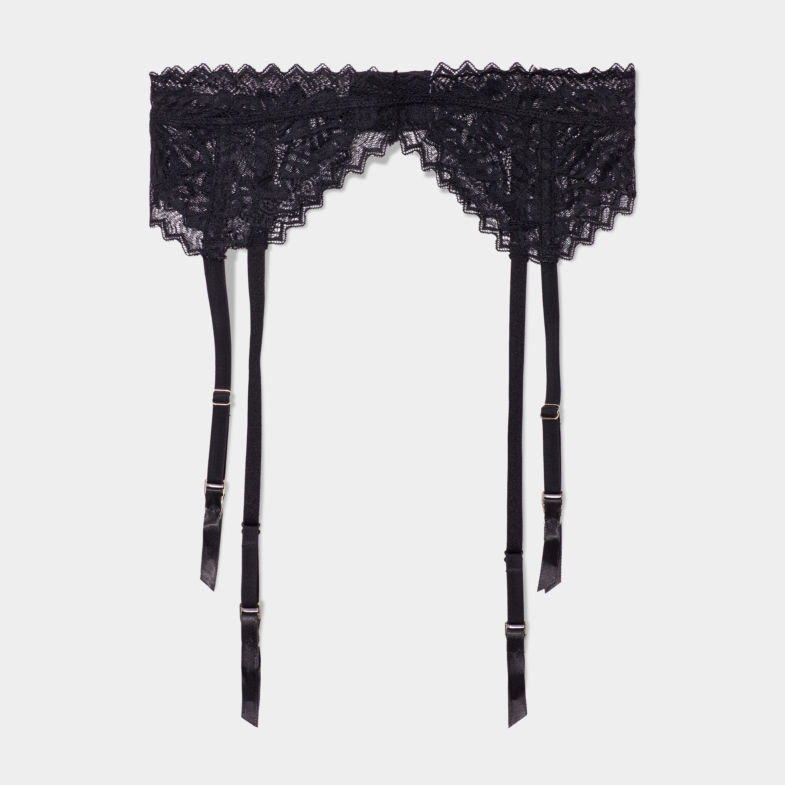 Corselet Porte-jarretelles Body One – Dentelle Et Tulle Noir – Taille M – Neuf