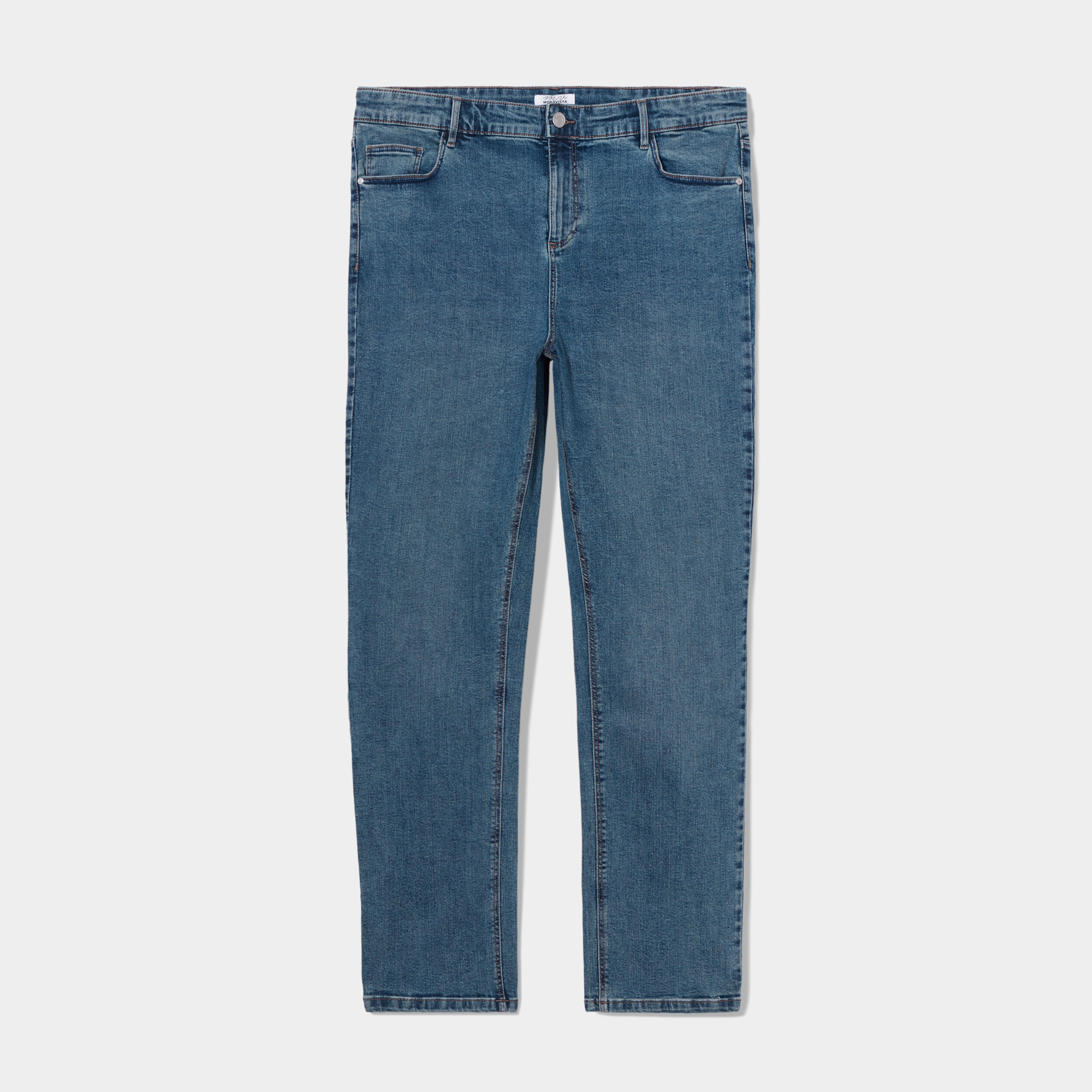 Jean taille haute regular femme hot sale
