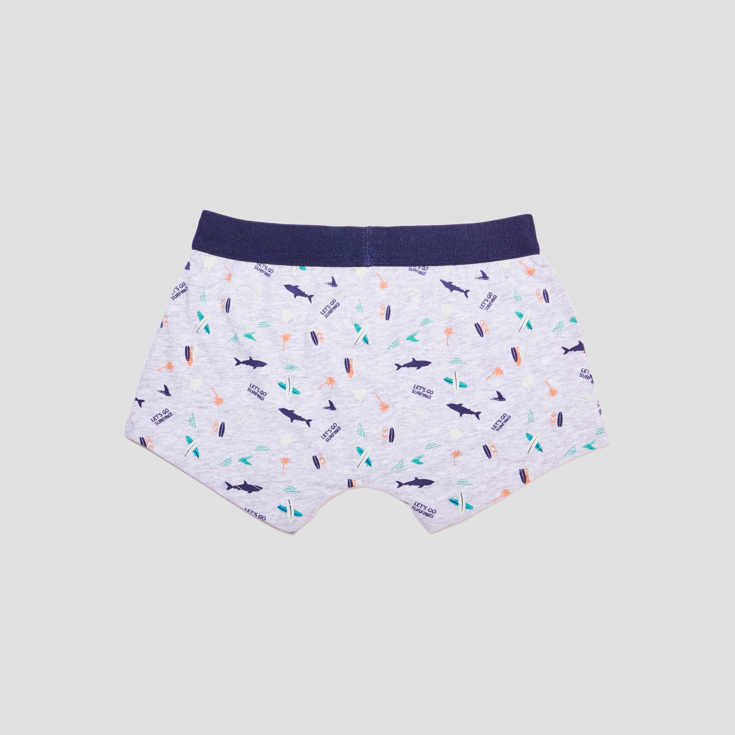 lot 3 boxers theme mer vert garcon Lot 3 boxers thème mer vert garçon