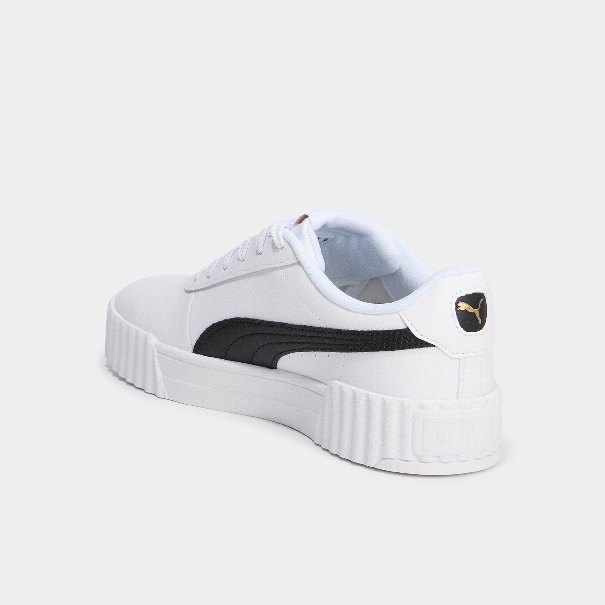 tennis basses a lacets en cuir puma multicolore femme Tennis basses à lacets en cuir Puma multicolore femme