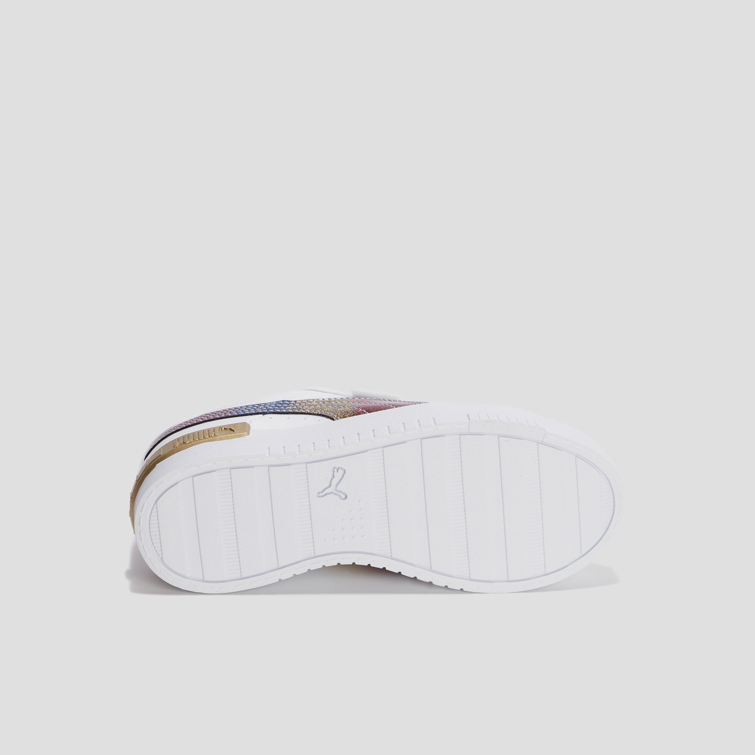 Tennis à lacets Puma Jada Olympic blanc fille