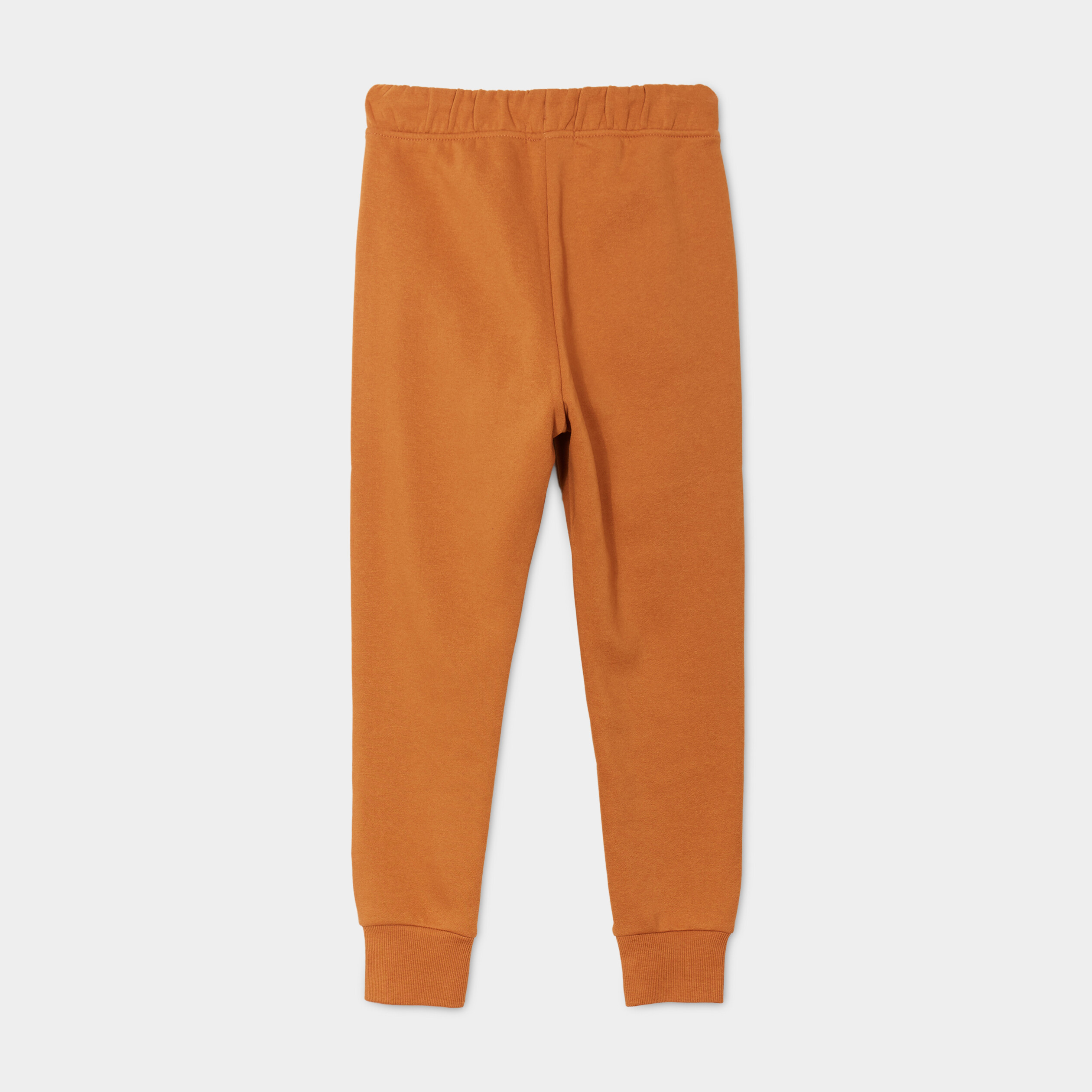 pantalon de jogging taille elastiquee marron cognac garcon Pantalon de jogging taille élastiquée marron cognac garçon