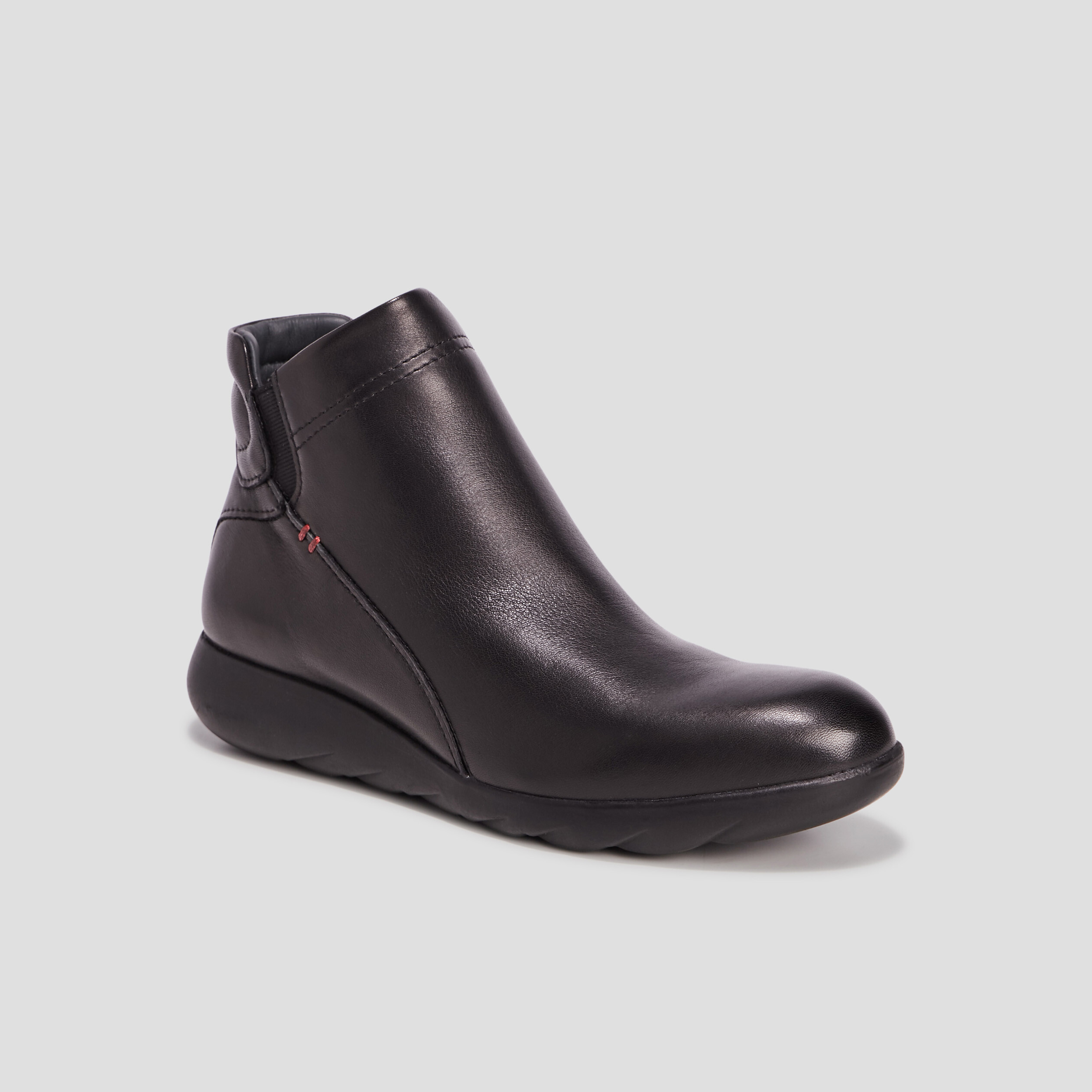 bottines en cuir noir femme Bottines en cuir noir femme