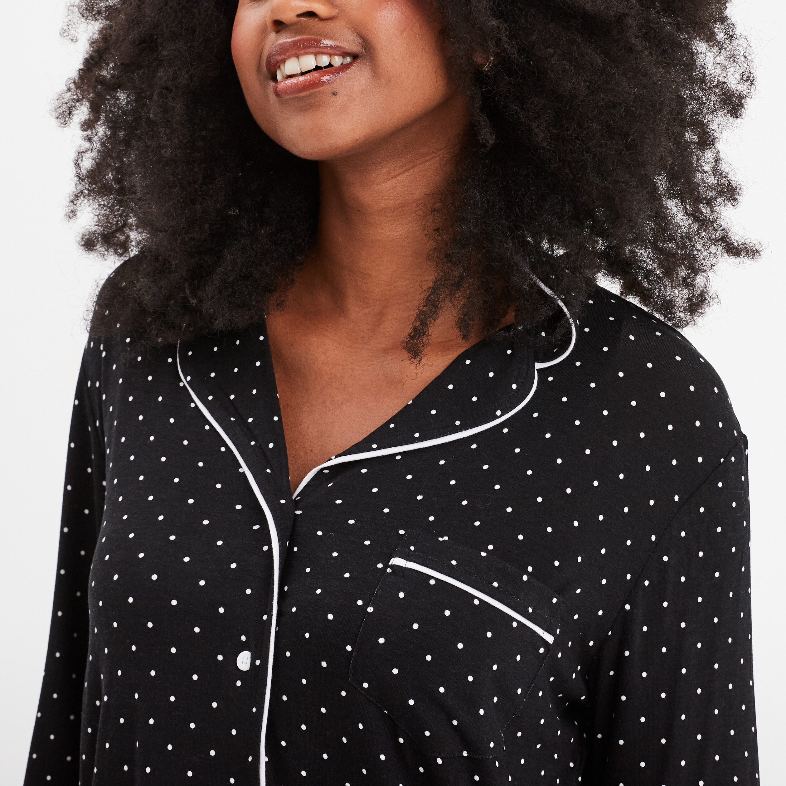 ensemble pyjama 2 pieces noir femme Ensemble pyjama 2 pièces noir femme