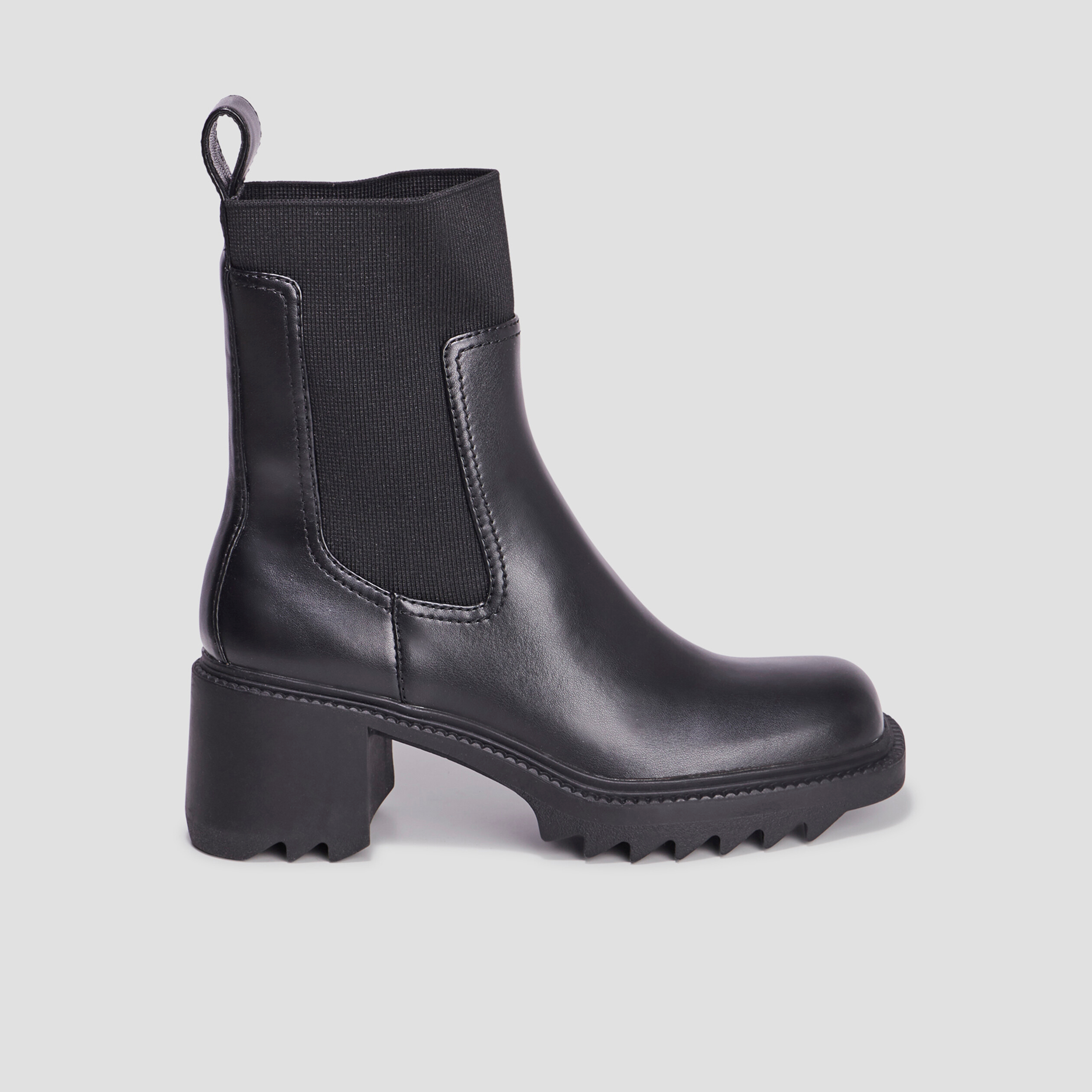 bottines plateformes et talons noir femme Bottines plateformes et talons noir femme