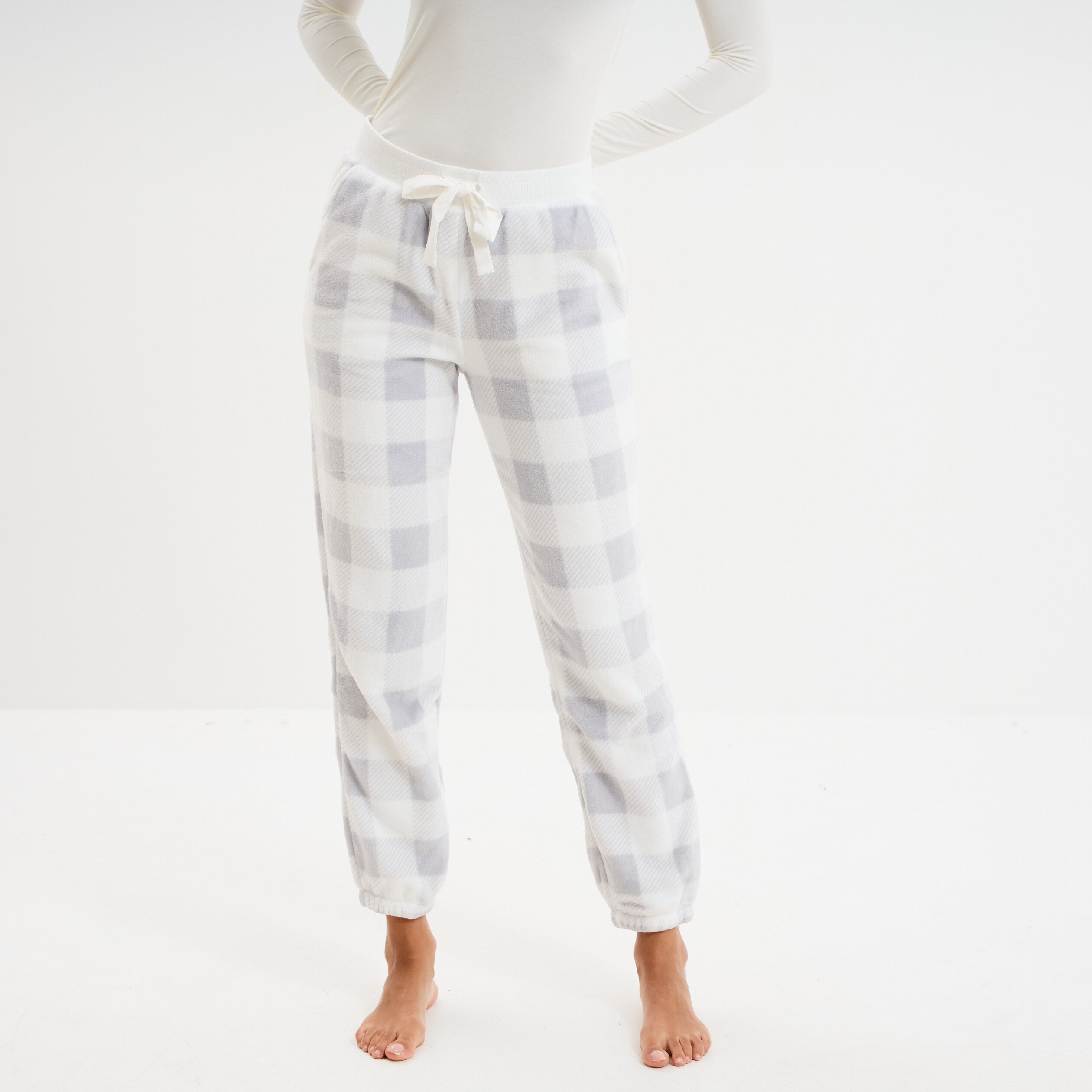 pantalon de pyjama ecru femme Pantalon de pyjama ecru femme