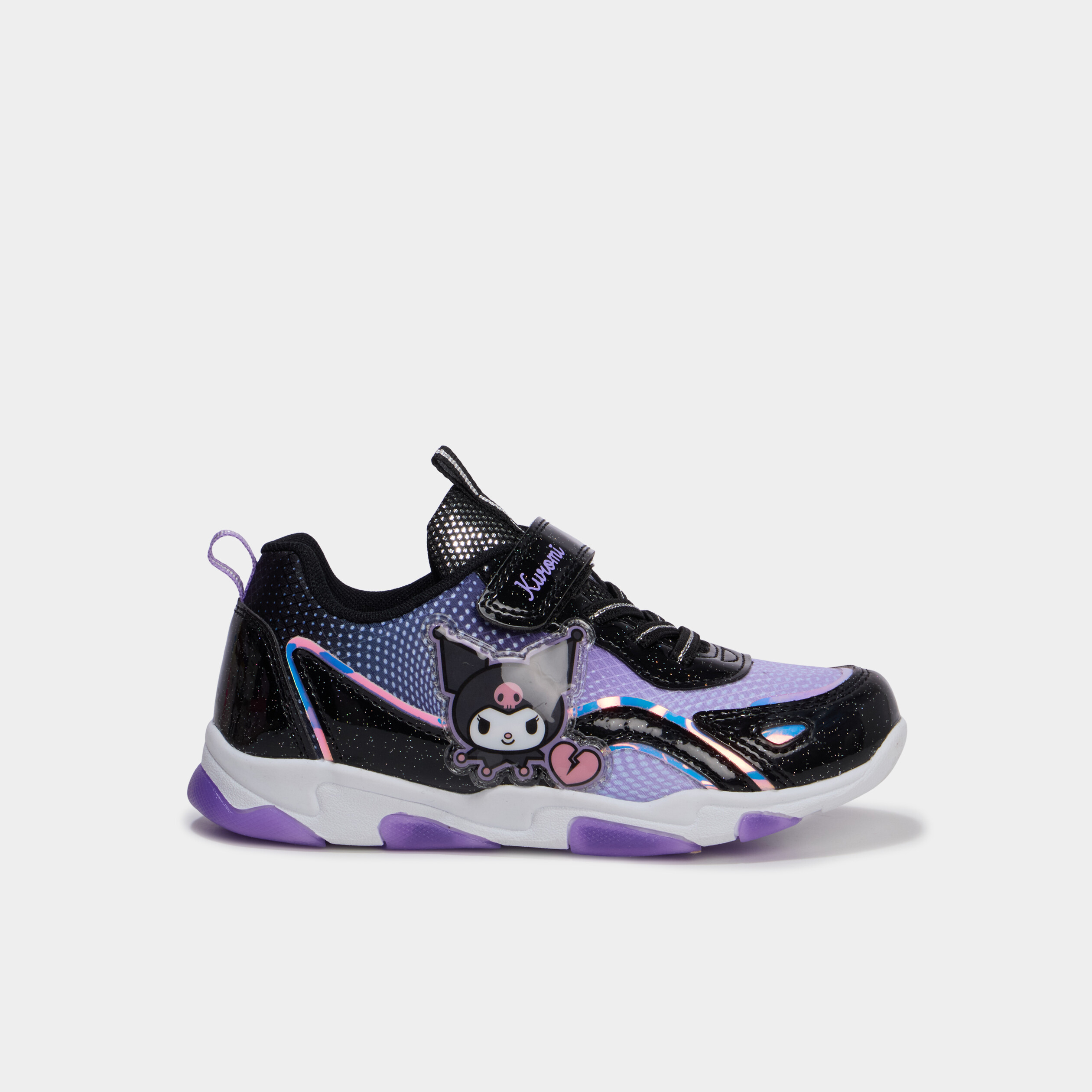 Baskets running lumineuses Kuromi noir fille