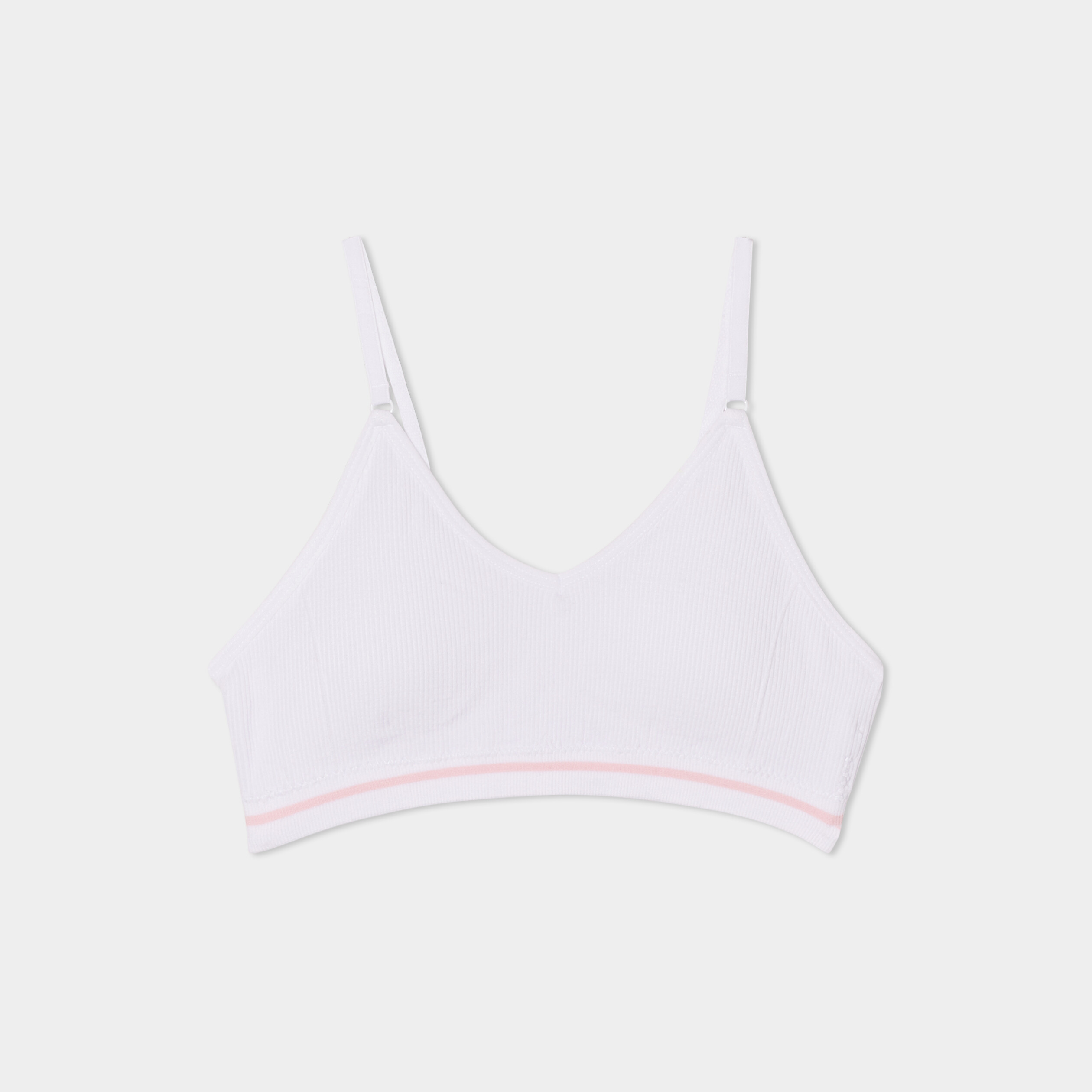 brassiere de sport bretelles ajustables blanc fille Brassière de sport bretelles ajustables blanc fille