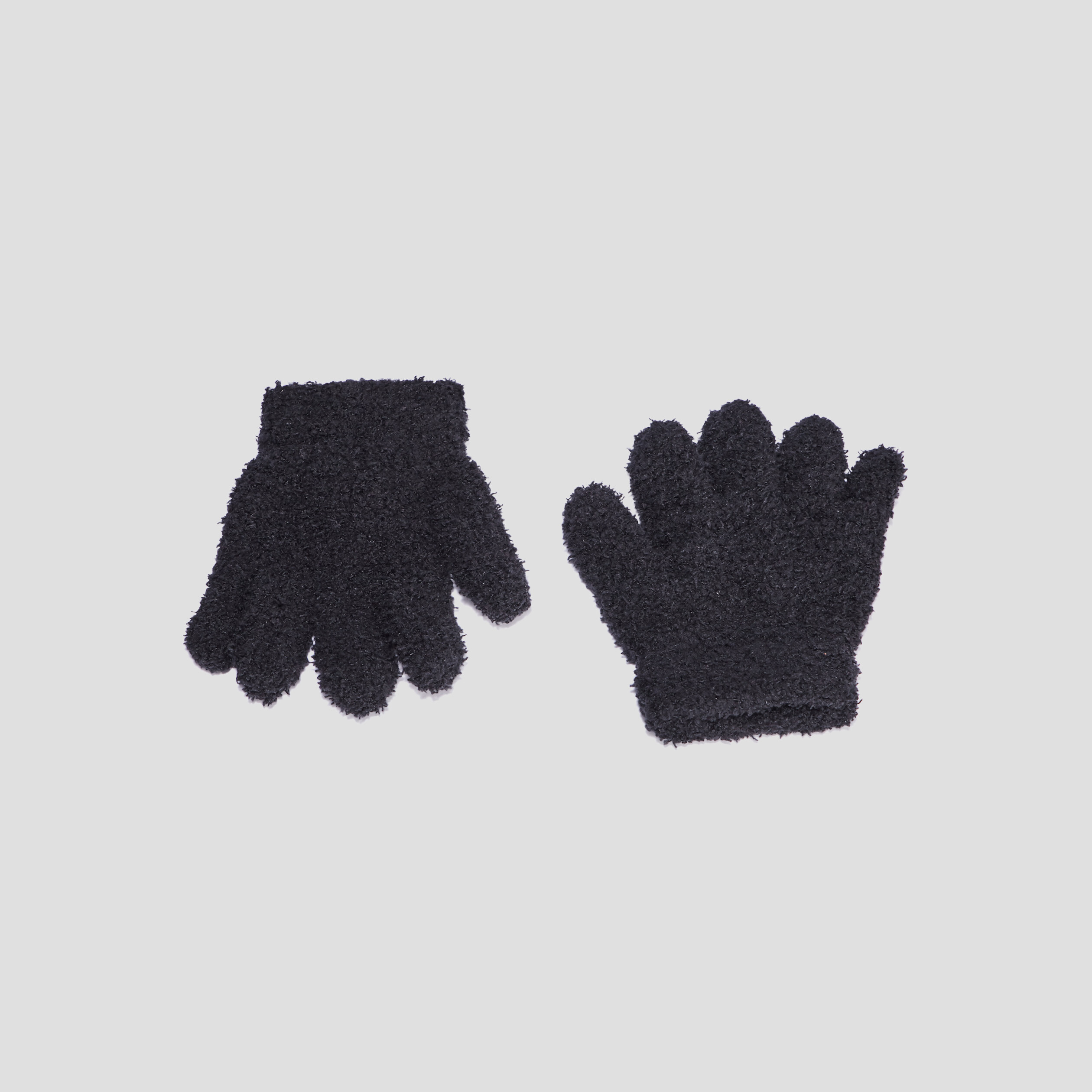 Gants noir fille