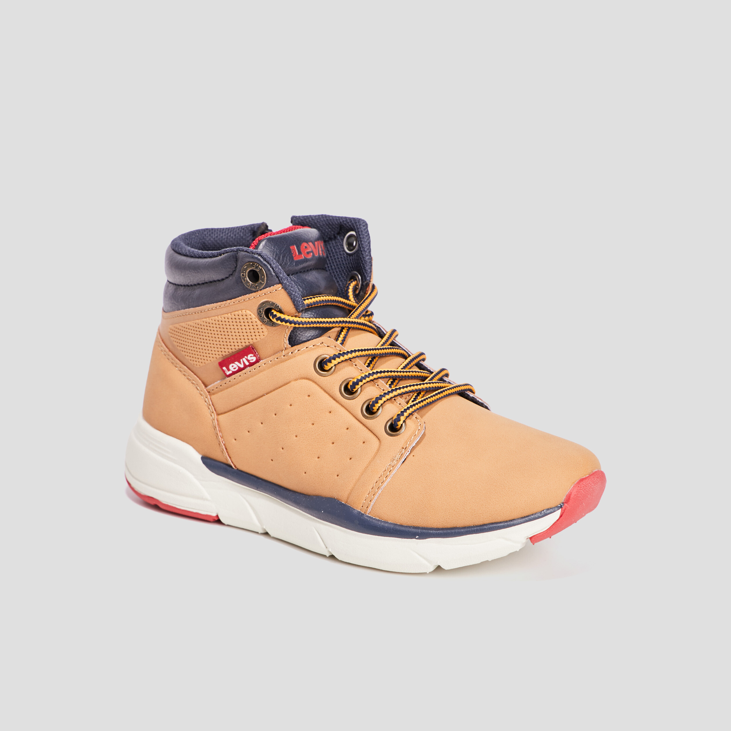 baskets montantes levis camel garcon Baskets montantes Levi's camel garçon