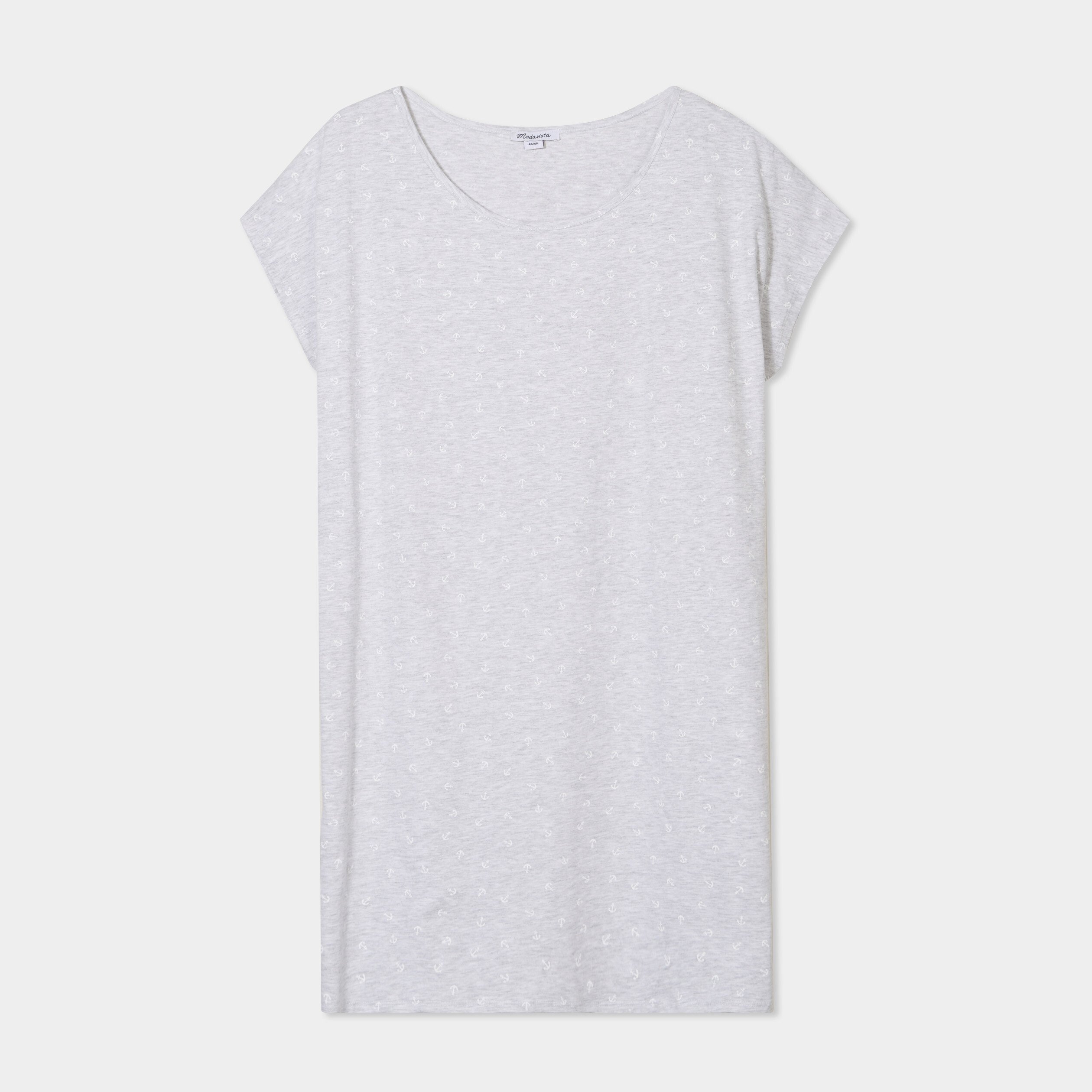 chemise de nuit gris clair femmegt Chemise de nuit gris clair femme grande taille