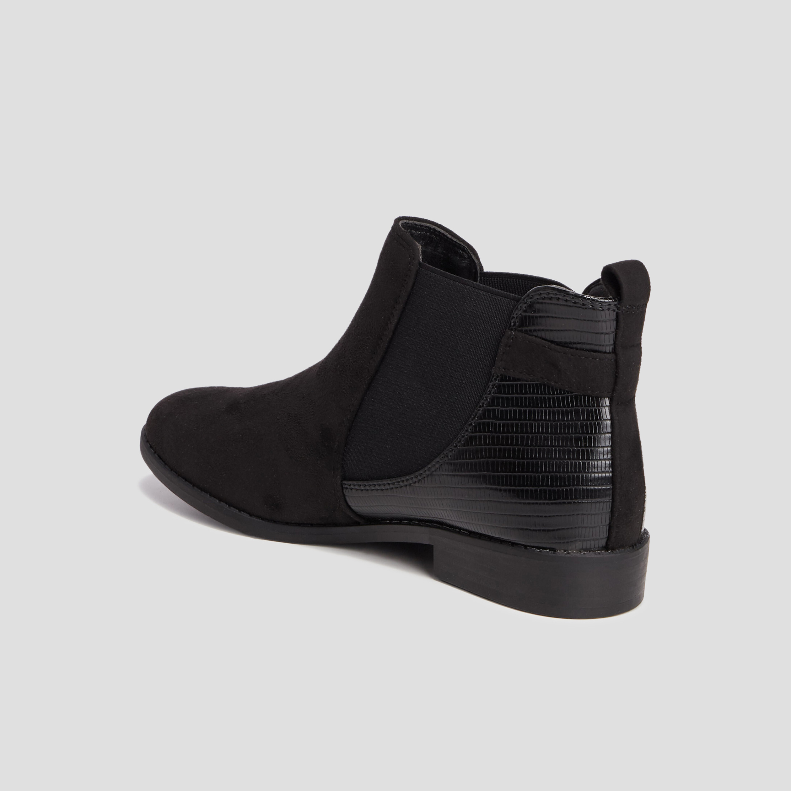 bottines chelsea avec boucles noir femme Bottines chelsea avec boucles noir femme
